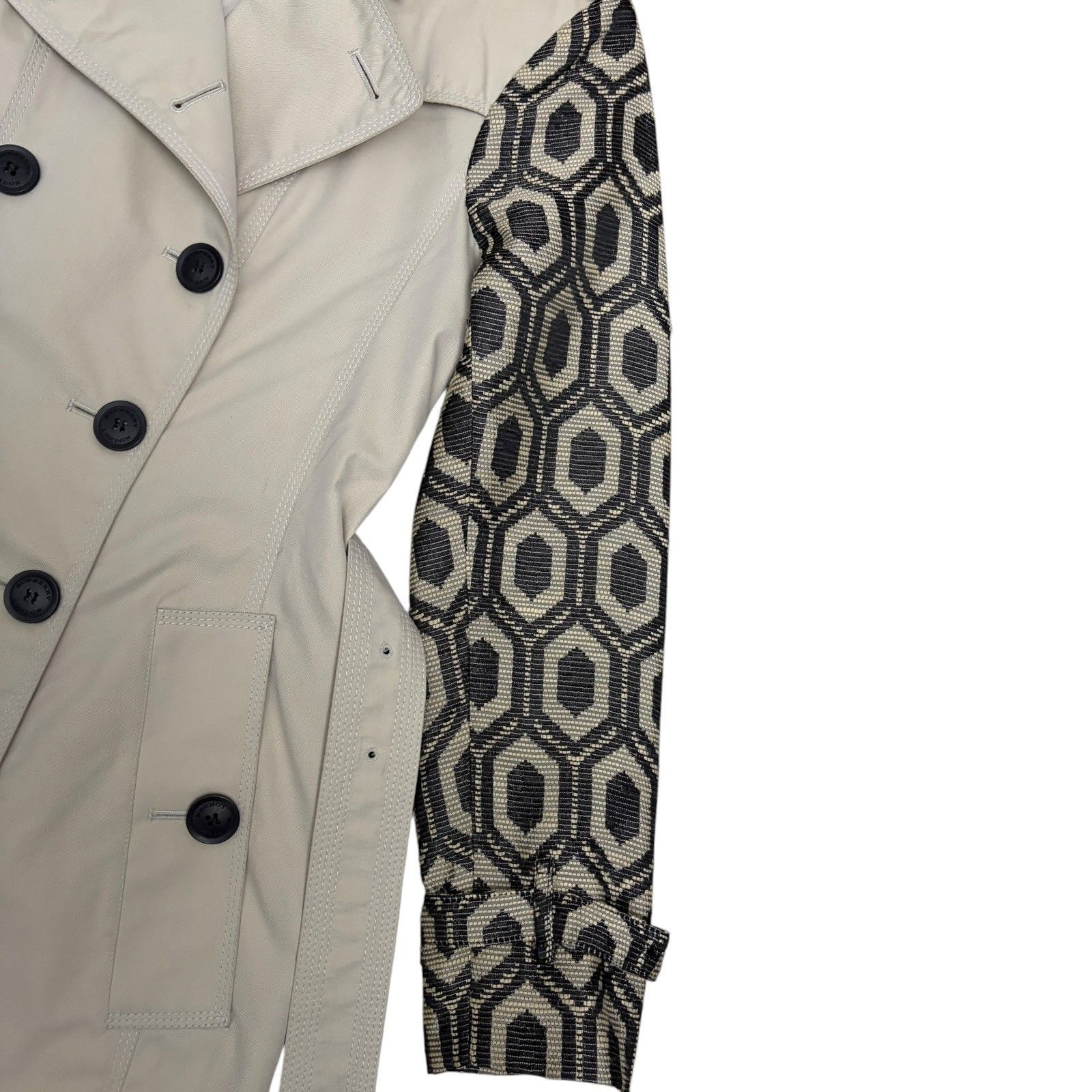 Burberry BURBERRY Trench Coat Luxury Business Jacquard Vintage XS Size XS / US 0-2 / IT 36-38 - 10 Thumbnail
