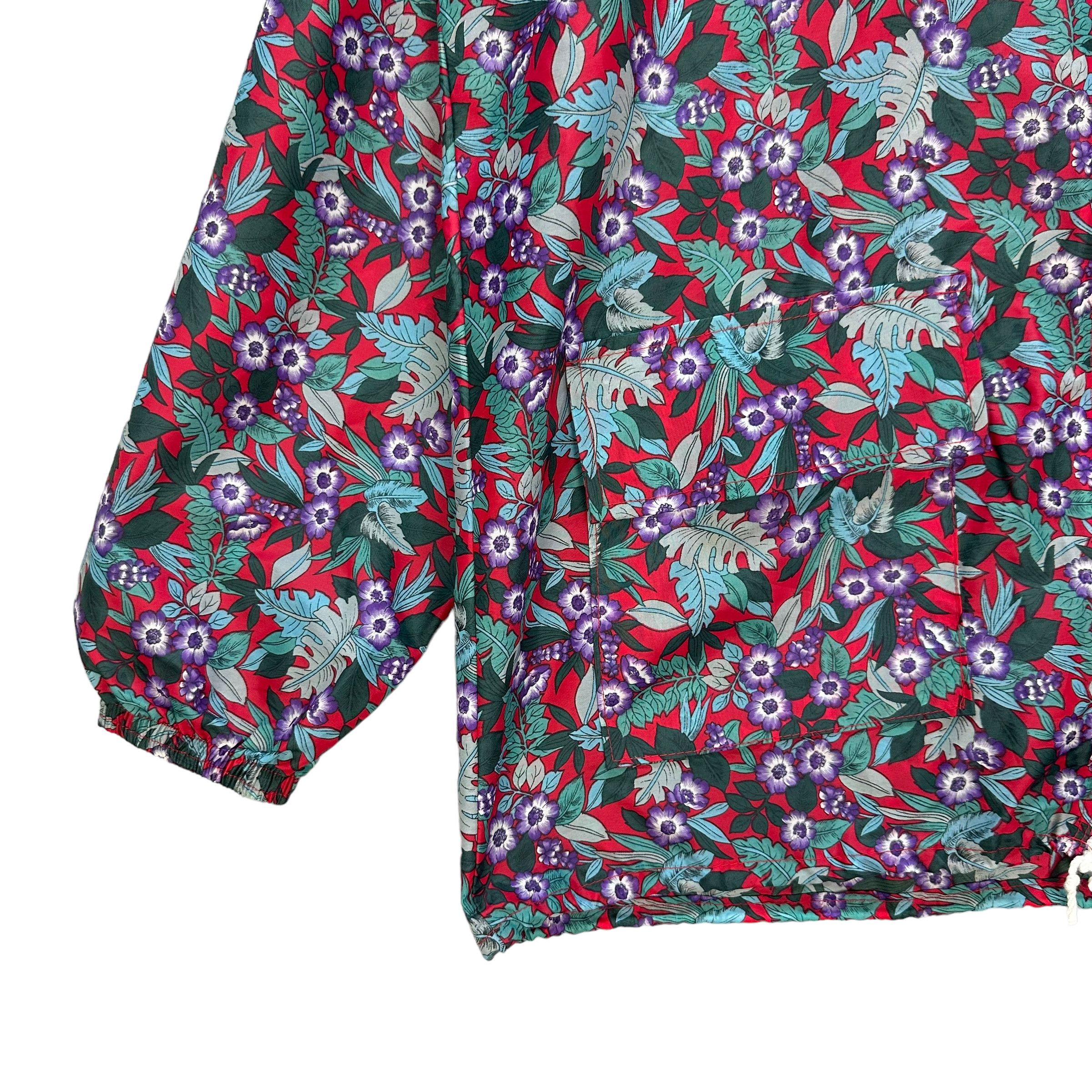 Other FLORAL FULLPRINT HOODED LIGHT JACKET #8260-218 Size US L / EU 52-54 / 3 - 4 Thumbnail