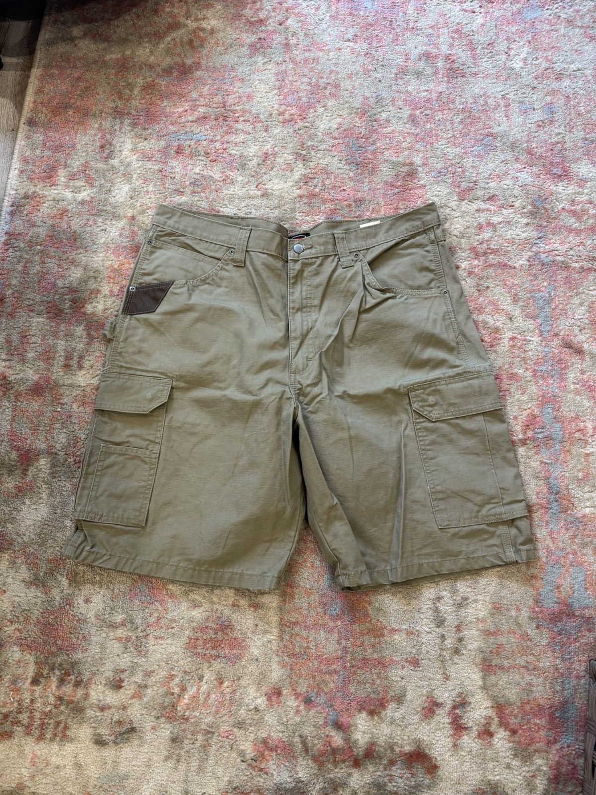 Wrangler Wrangler Workwear Carpenter Painter Cargo Shorts Pocket Army Size US 40 / EU 56 - 1 Thumbnail