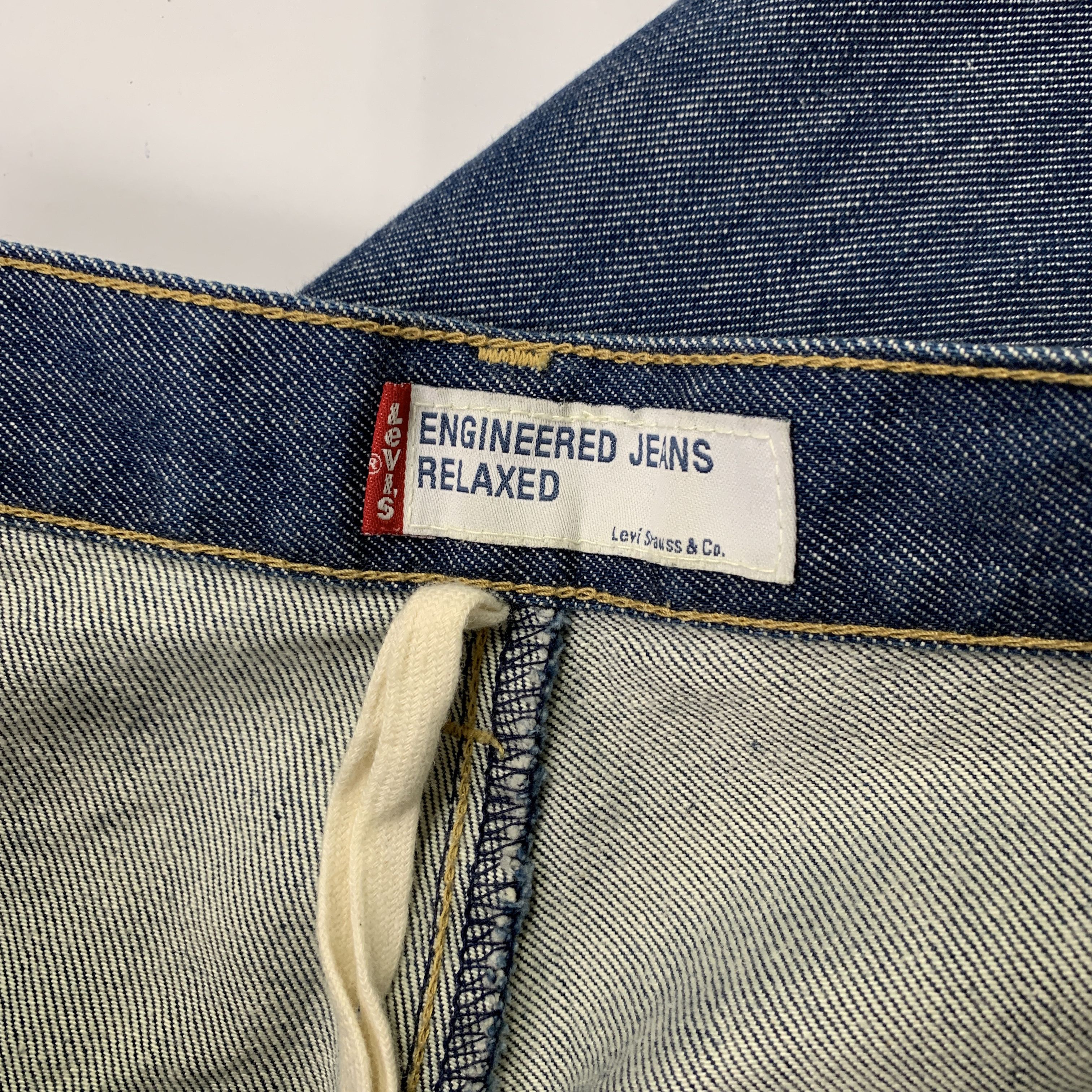 Levi's Engineered 00's Relaxed Denim Jeans Size US 31 - 8 Thumbnail