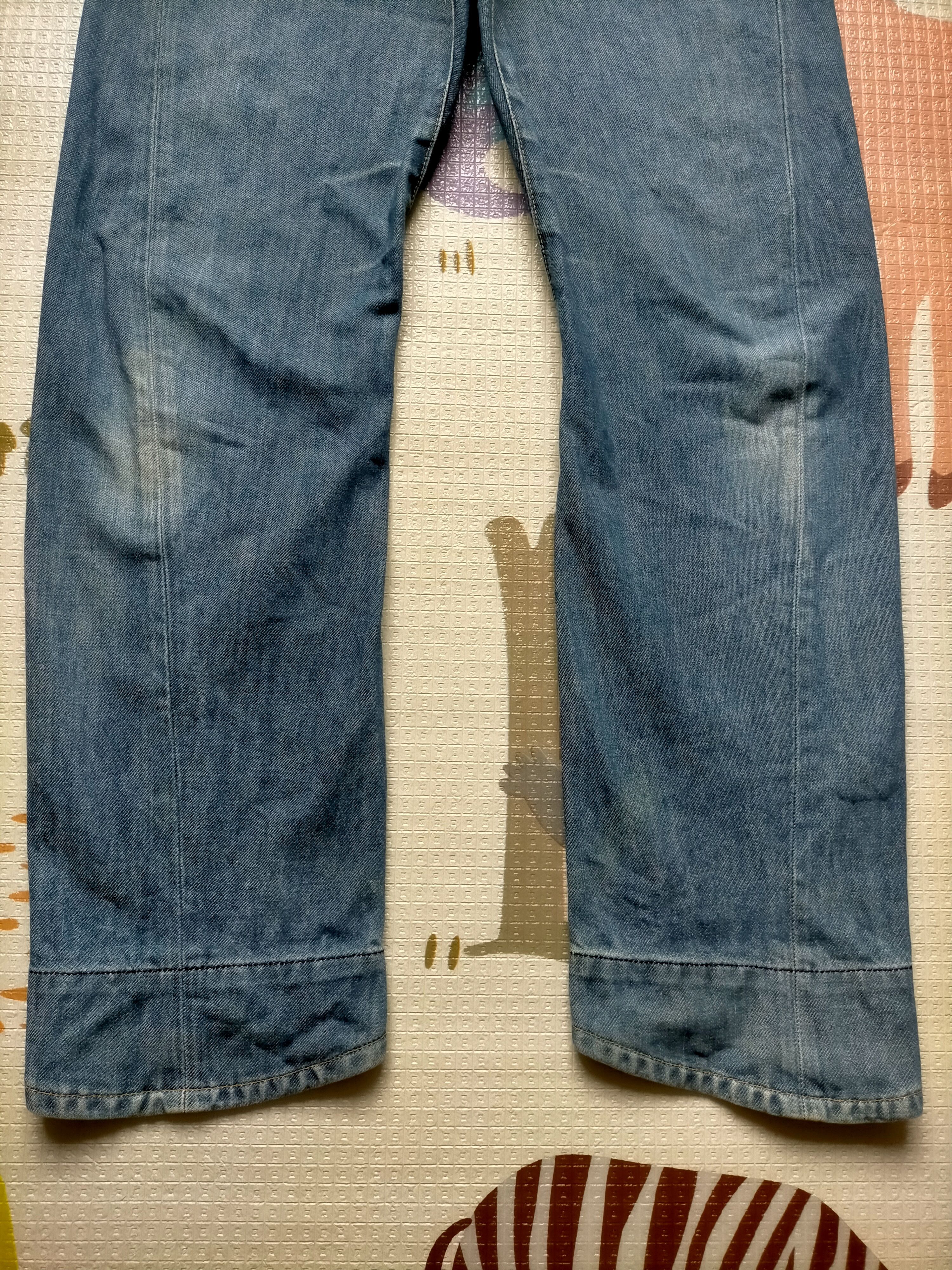 Levi's 2000s Levis Engineered Twist Leg Rusty Denim Size US 29 - 8 Thumbnail