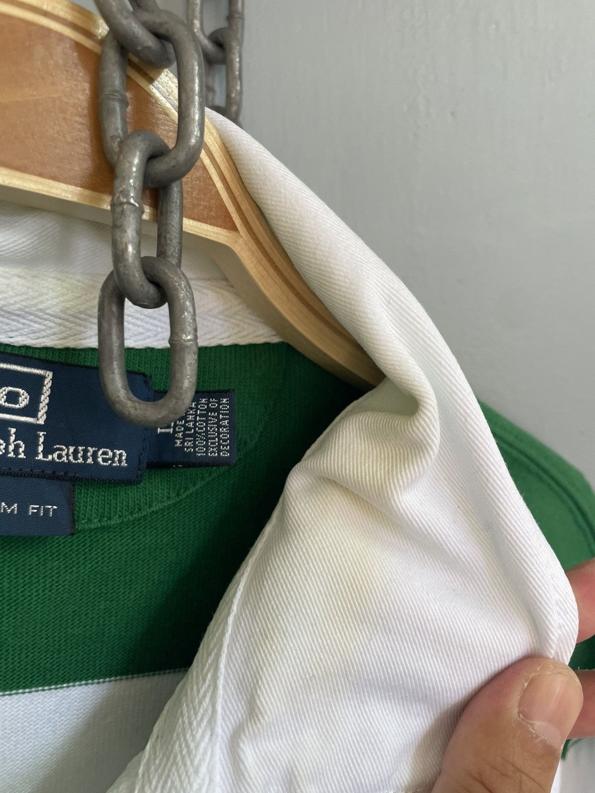 Polo Ralph Lauren Vintage Polo by Ralph Lauren long sleeve Rugby shirt Size US L / EU 52-54 / 3 - 7 Thumbnail