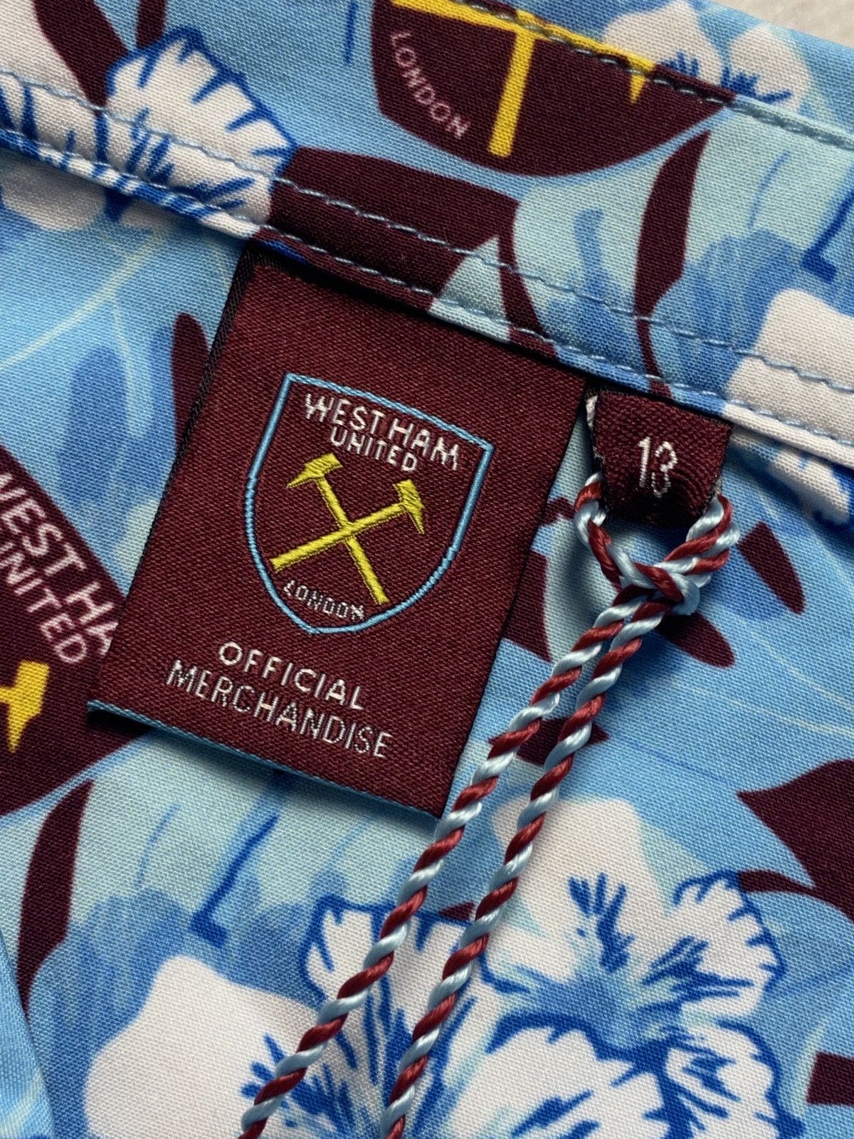Vintage Vintage West Ham United soccer shirt multilogo rare Size US S / EU 44-46 / 1 - 5 Thumbnail
