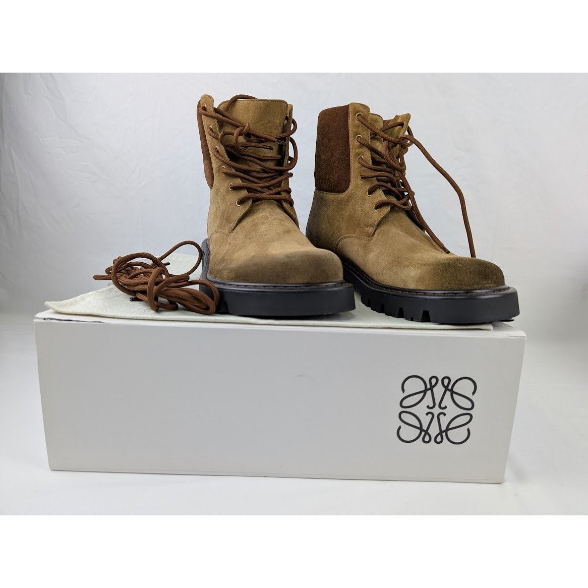 Loewe o1rshd1 Sierra Ankle Boot in Brown Size US 11 / EU 44 - 14 Thumbnail
