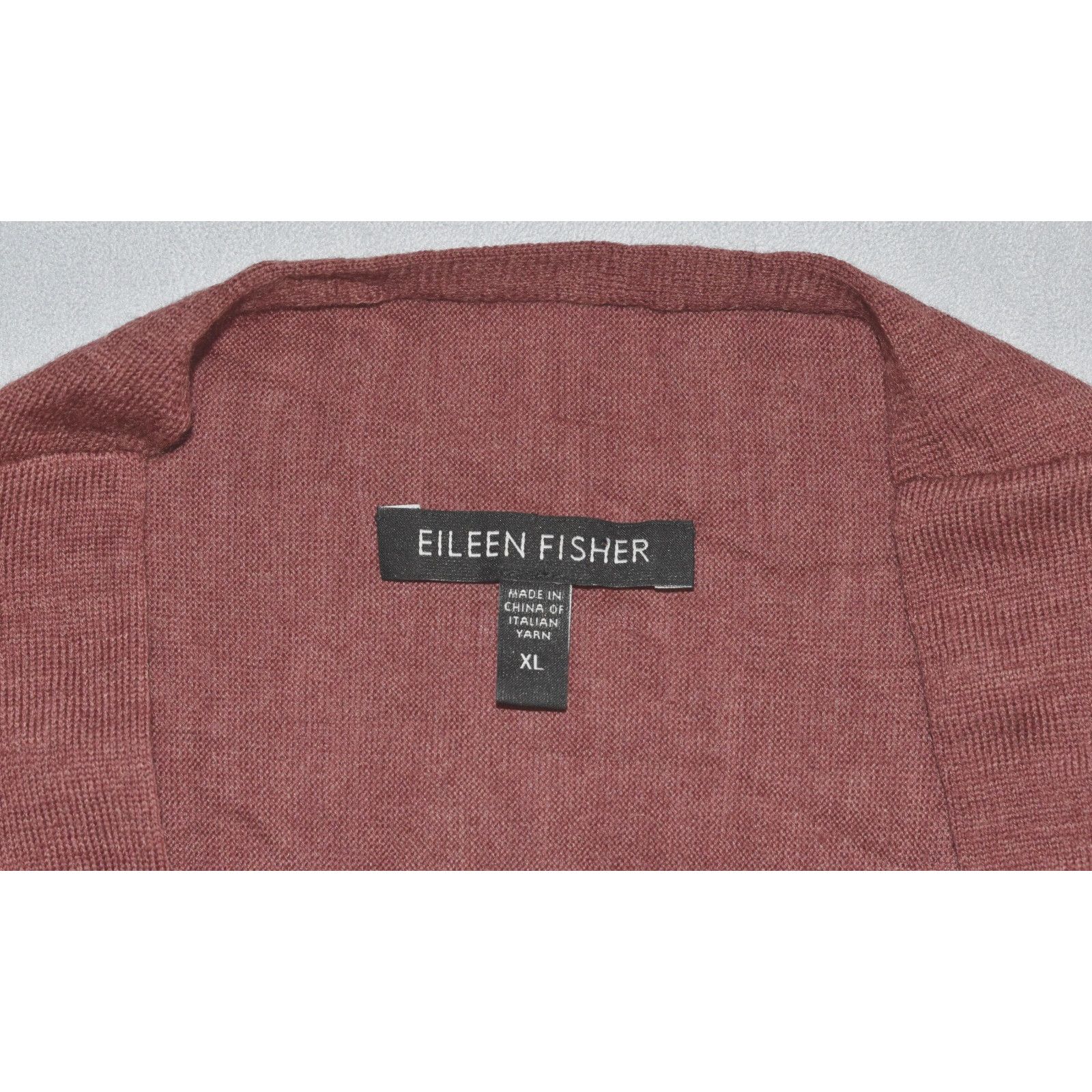 Eileen Fisher EILEEN FISHER Merino Wool Knit Cowl Neck Tunic Sweater Sz XL Size XL / US 12-14 / IT 48-50 - 6 Thumbnail