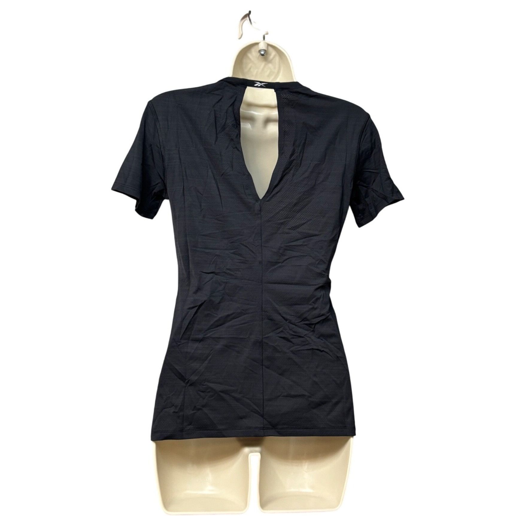 Reebok Reebok Women's Activchill Athletic T-Shirt in Black, Sz. XS Size XS / US 0-2 / IT 36-38 - 5 Thumbnail