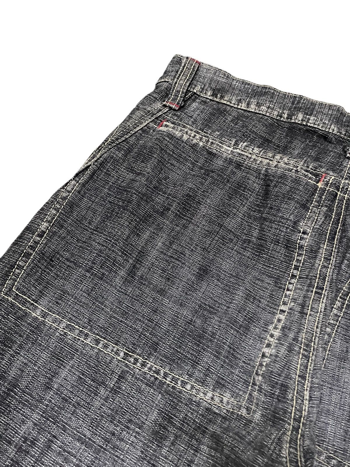 Eternal × Japanese Brand × Le Grande Bleu (L.G.B.) Eternal Bitchu Kurashiki Paneling Stone Wash Denim Jeans Size US 29 - 20 Thumbnail