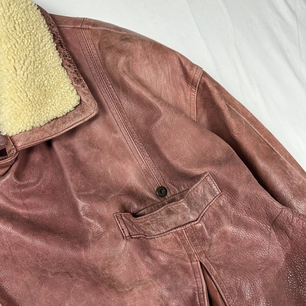 Marithe + Francois Girbaud Marithe + Francois Girbaud Leather Jacket Ruffo (1990s) Size US L / EU 52-54 / 3 - 9 Thumbnail