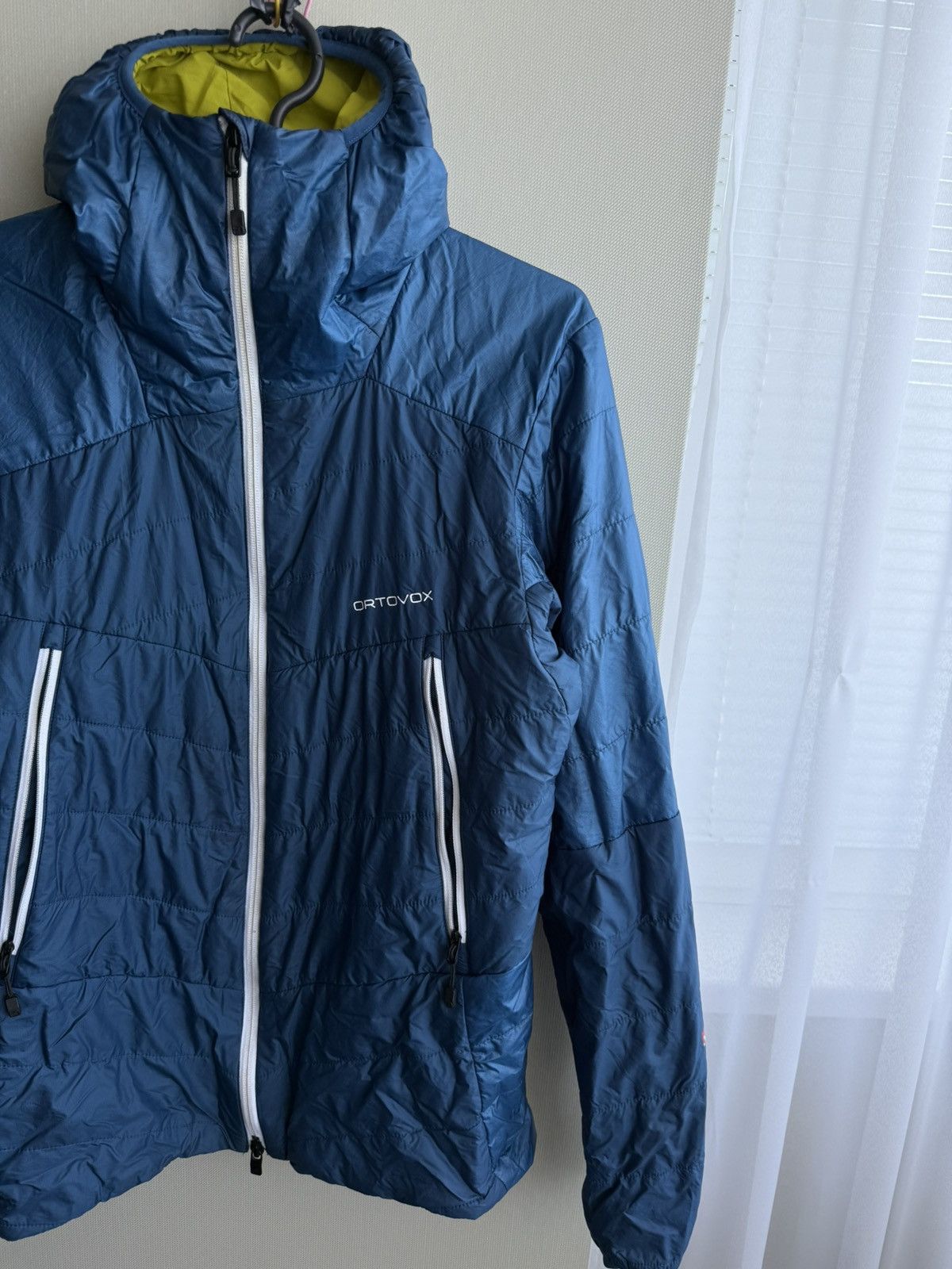 ORTOVOX Ortovox Blue Swisswool Zip Hooded Windbreaker Jacket Light Size US S / EU 44-46 / 1 - 2 Thumbnail