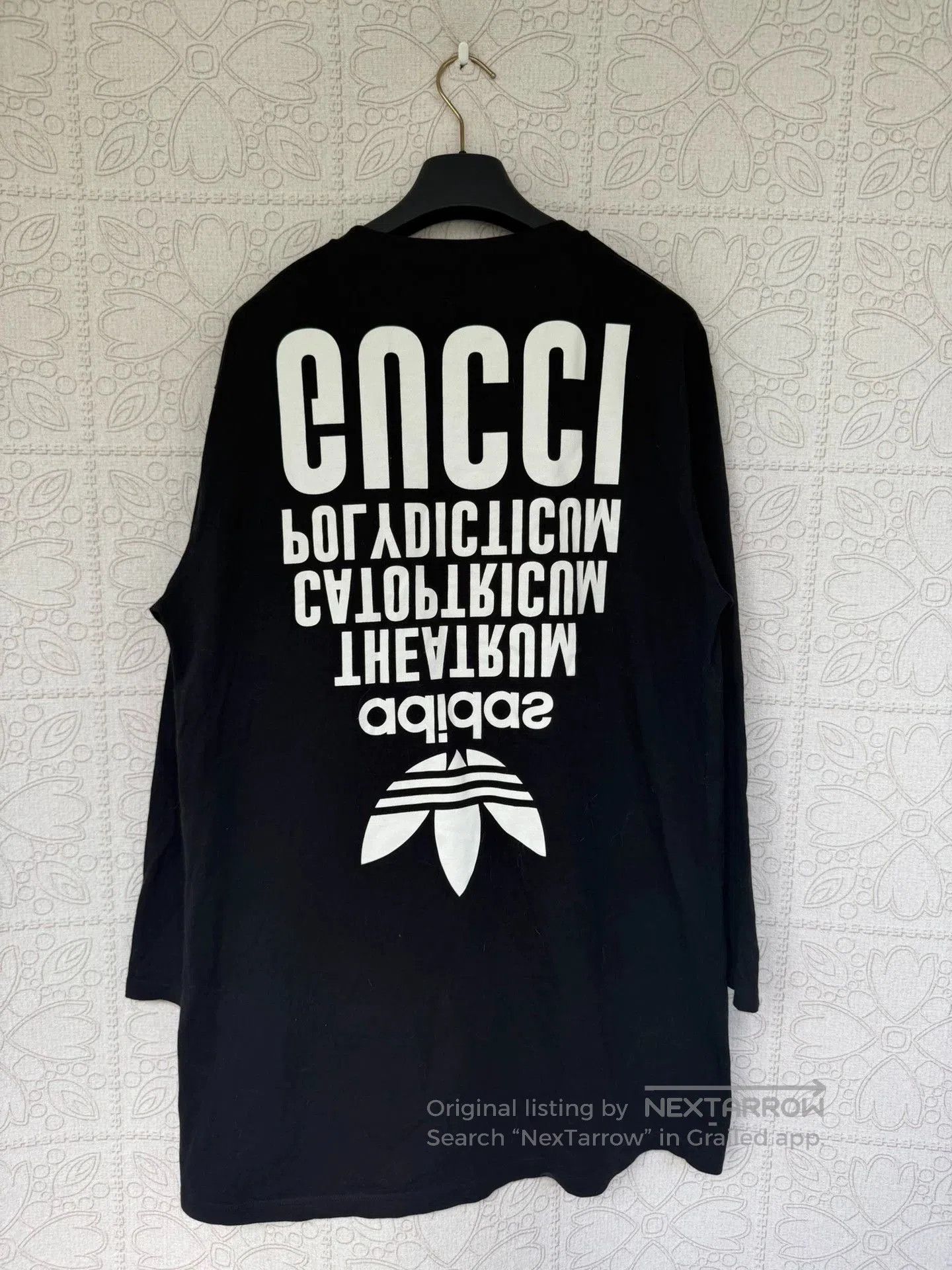 Adidas gucci x adidas long sleeve shirt size M. Size US M / EU 48-50 / 2 - 2 Thumbnail