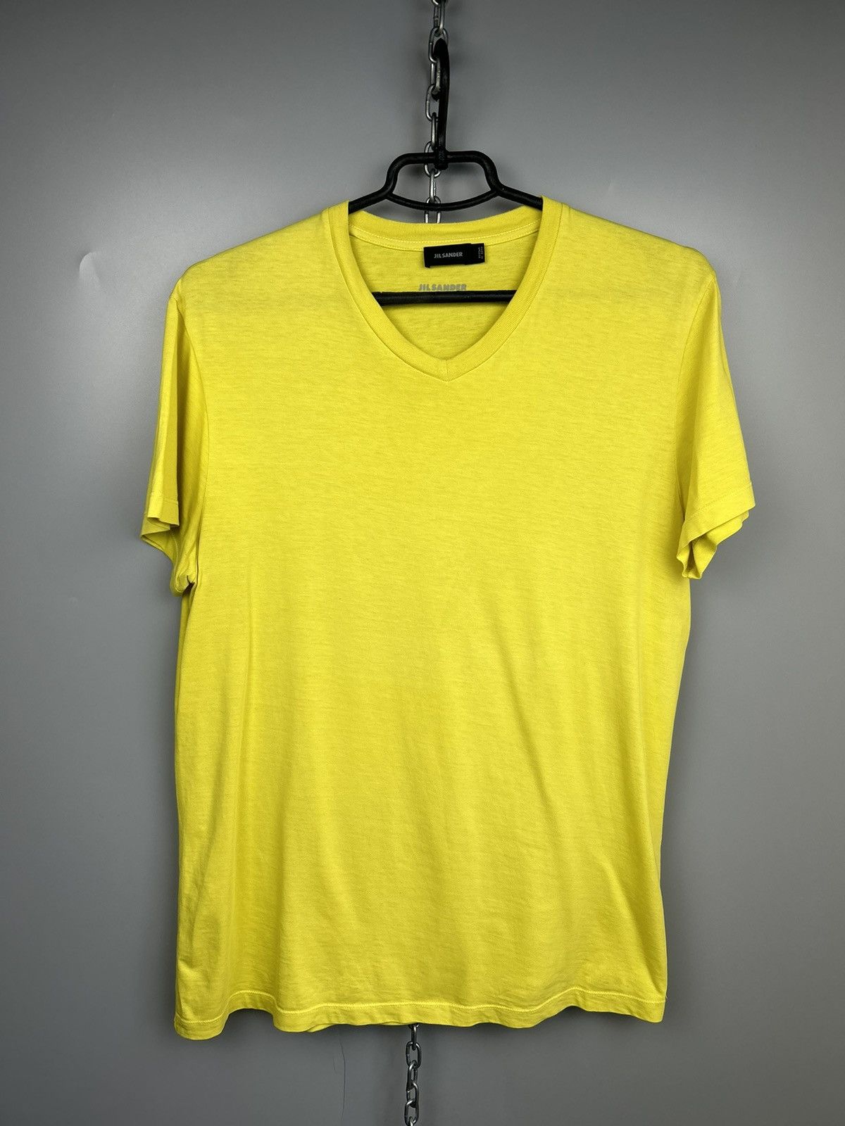 Jil Sander Jil Sander V neck T shirt Size US L / EU 52-54 / 3 - 1 Thumbnail