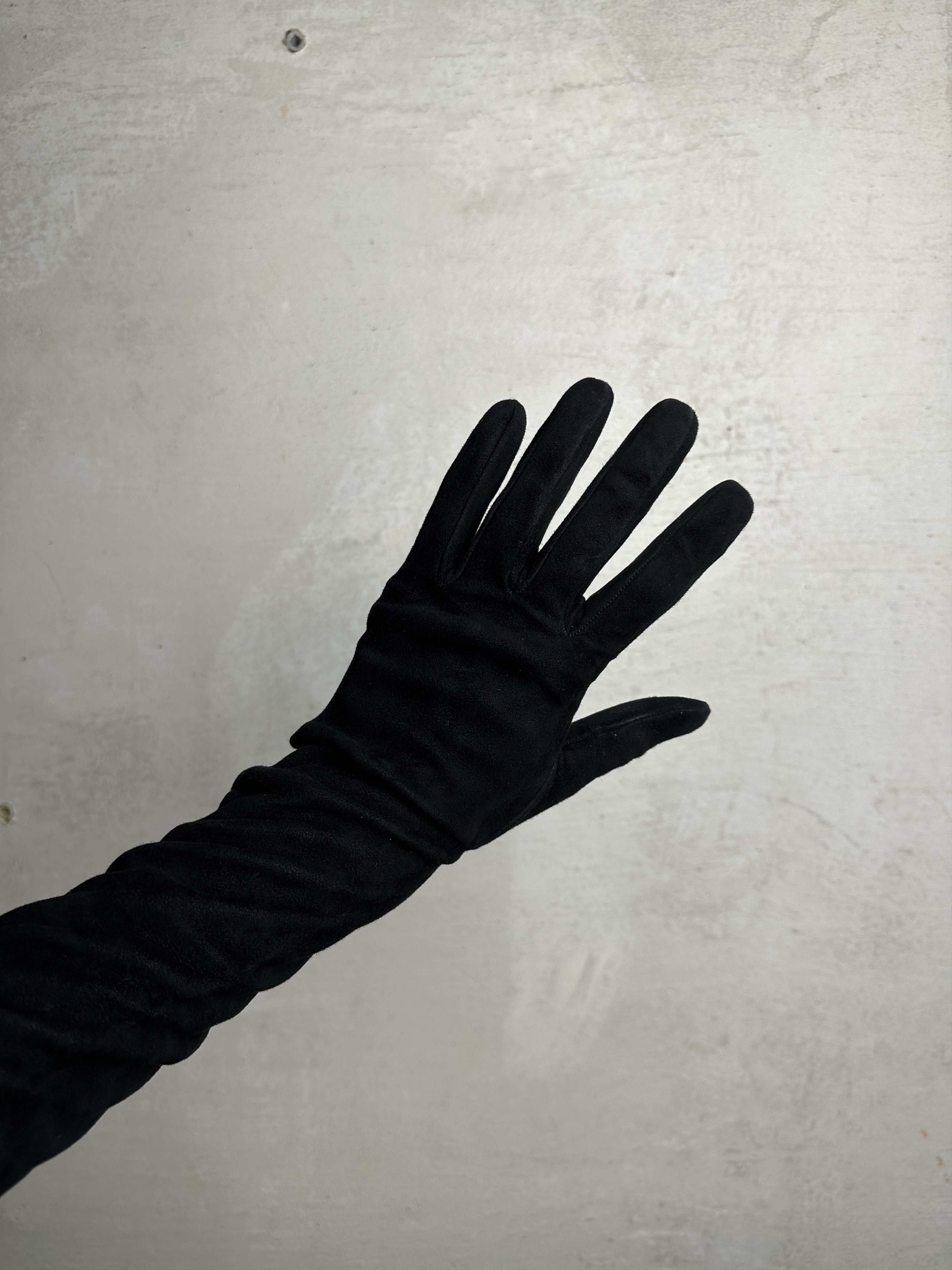 Prada Prada Suede Long Gloves Size ONE SIZE - 11 Thumbnail