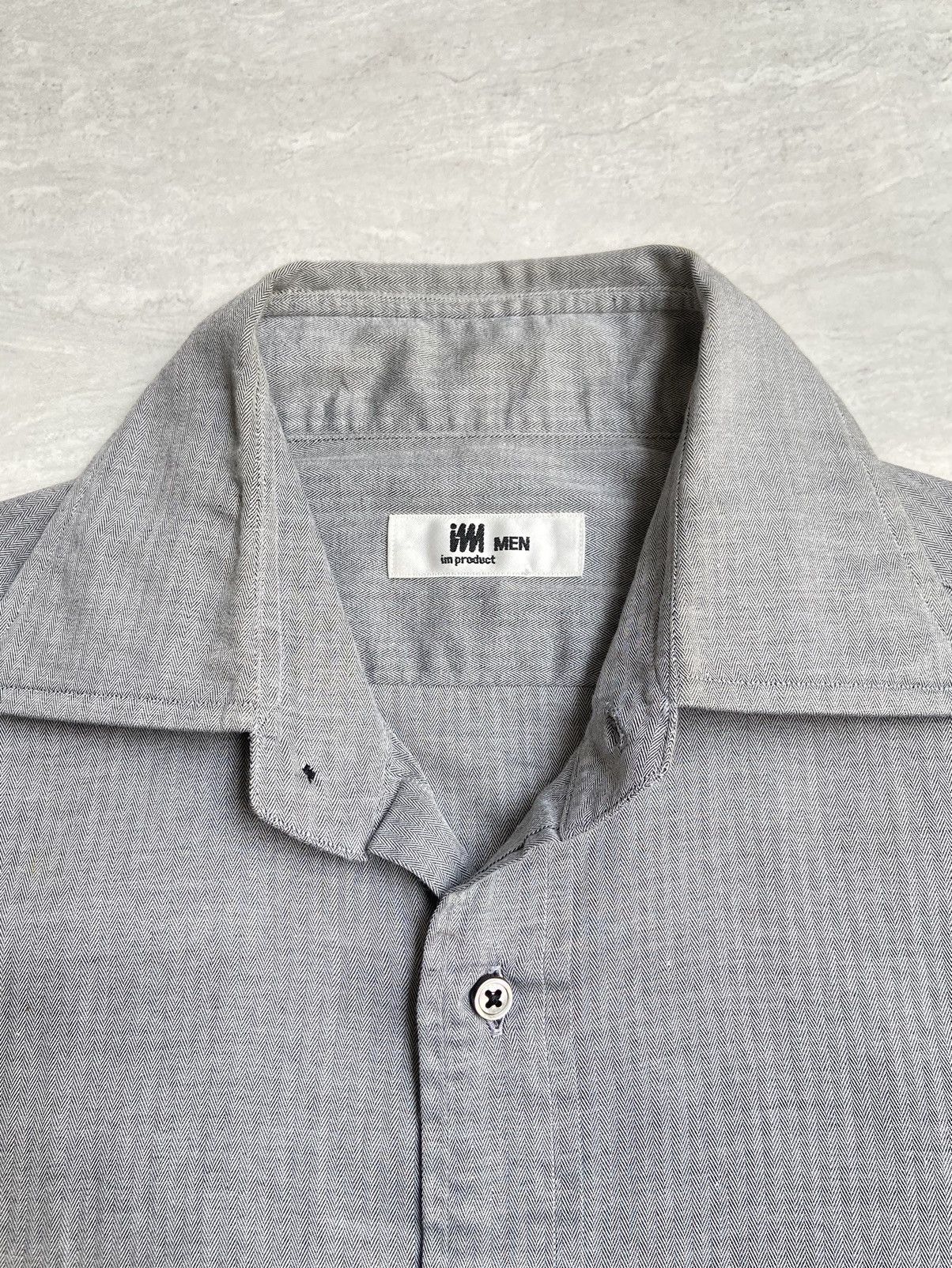 Issey Miyake IM PRODUCT MEN Grey Shirt Size US M / EU 48-50 / 2 - 10 Thumbnail