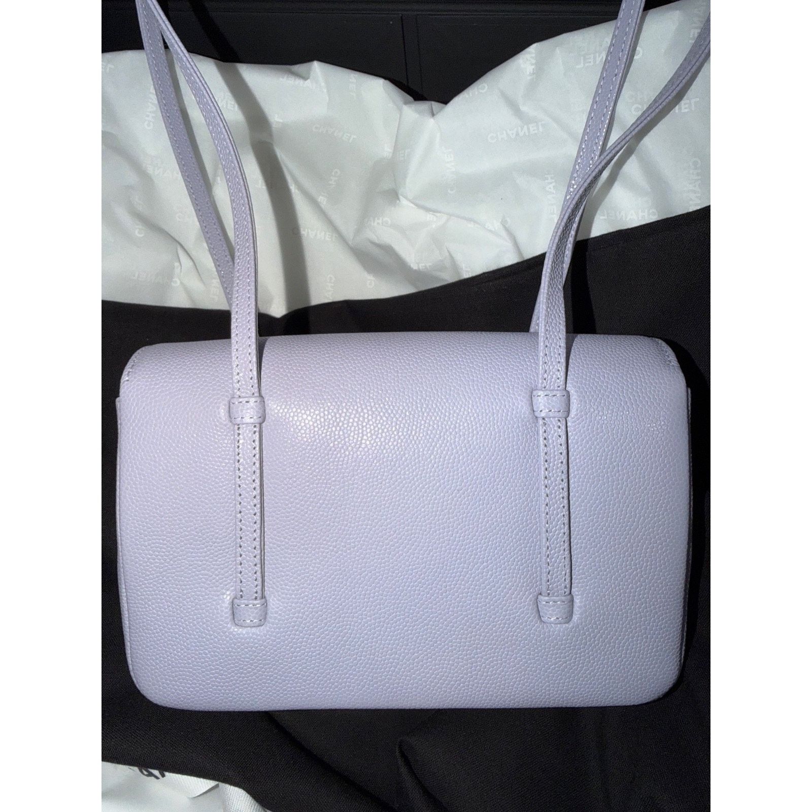 Chanel Chanel 26S Preppy Coco Mini Purple Caviar Leather Gold CC Lg Size ONE SIZE - 15 Thumbnail