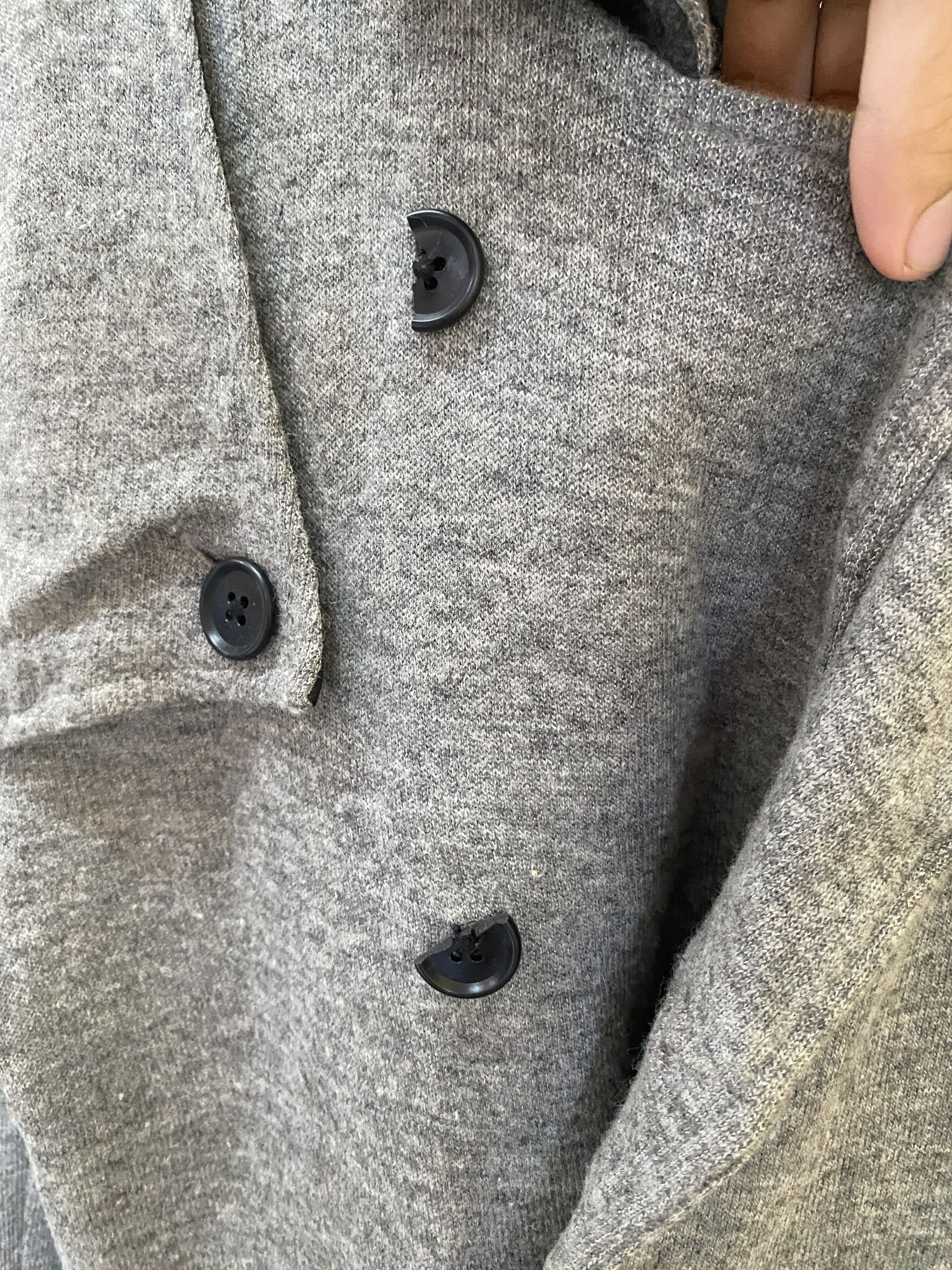 Armani Exchange × Designer Armany Exchange wool jacket Size US L / EU 52-54 / 3 - 5 Thumbnail