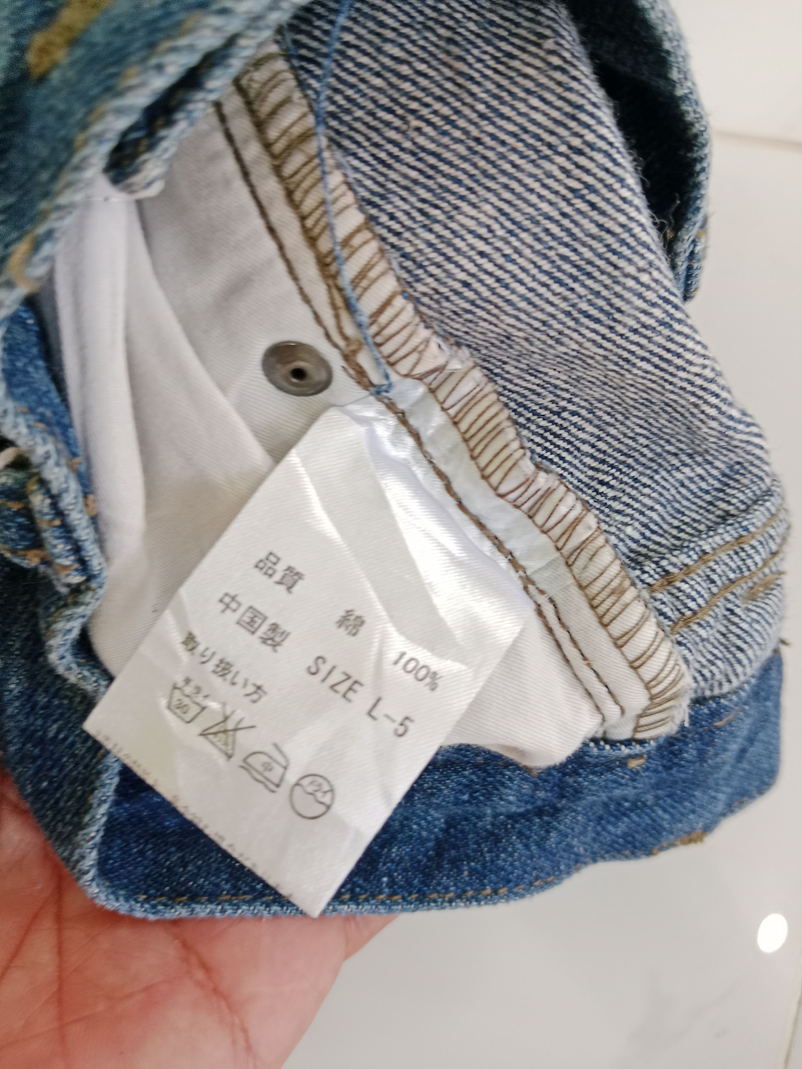 Japanese Brand × Vintage Titicaca Fuente Denim Navajo Print Japanese Brand Size US 34 / EU 50 - 11 Thumbnail