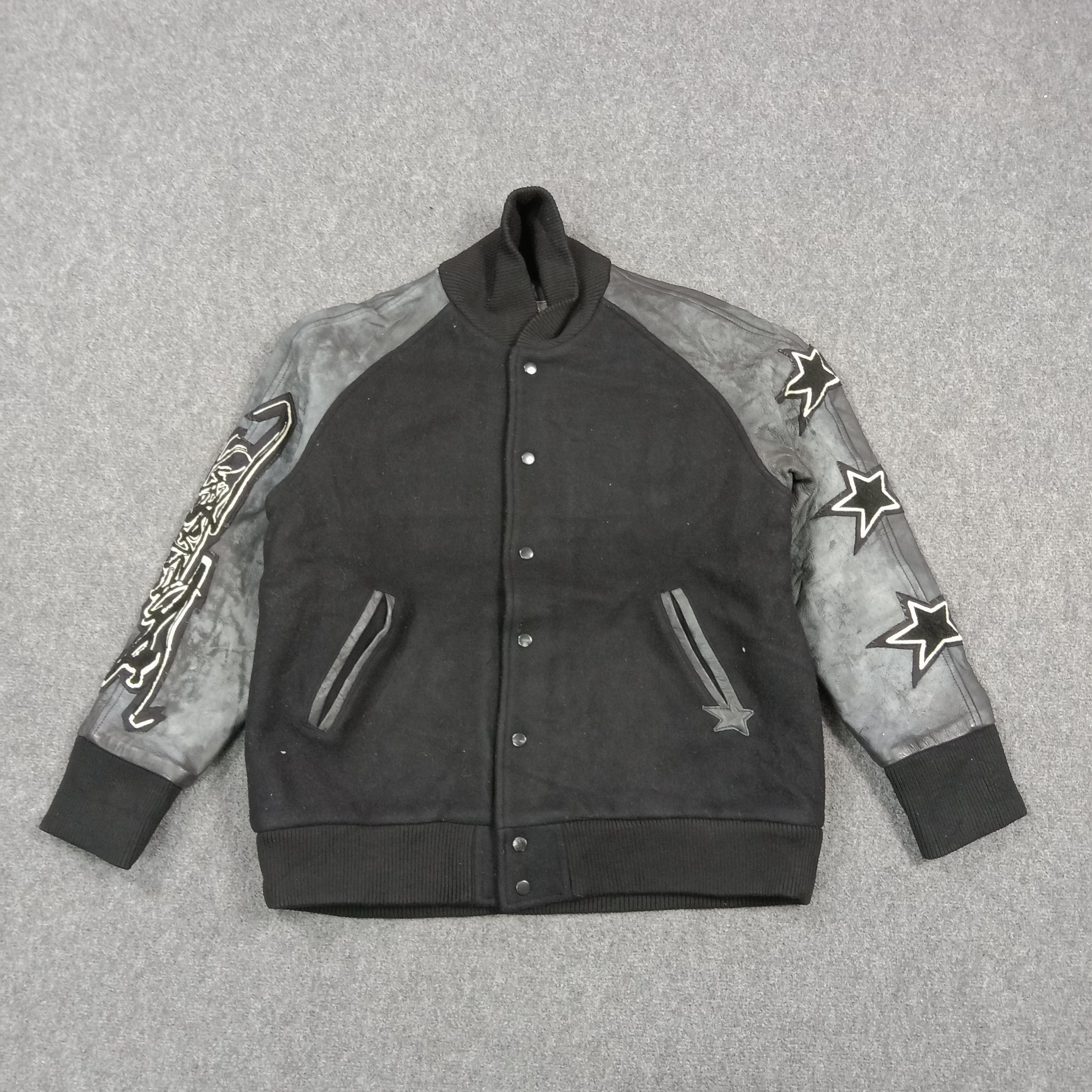 Japanese Brand Ambivalent Japanese Streetwear Varsity Jacket C278N12 Size US L / EU 52-54 / 3 - 3 Thumbnail