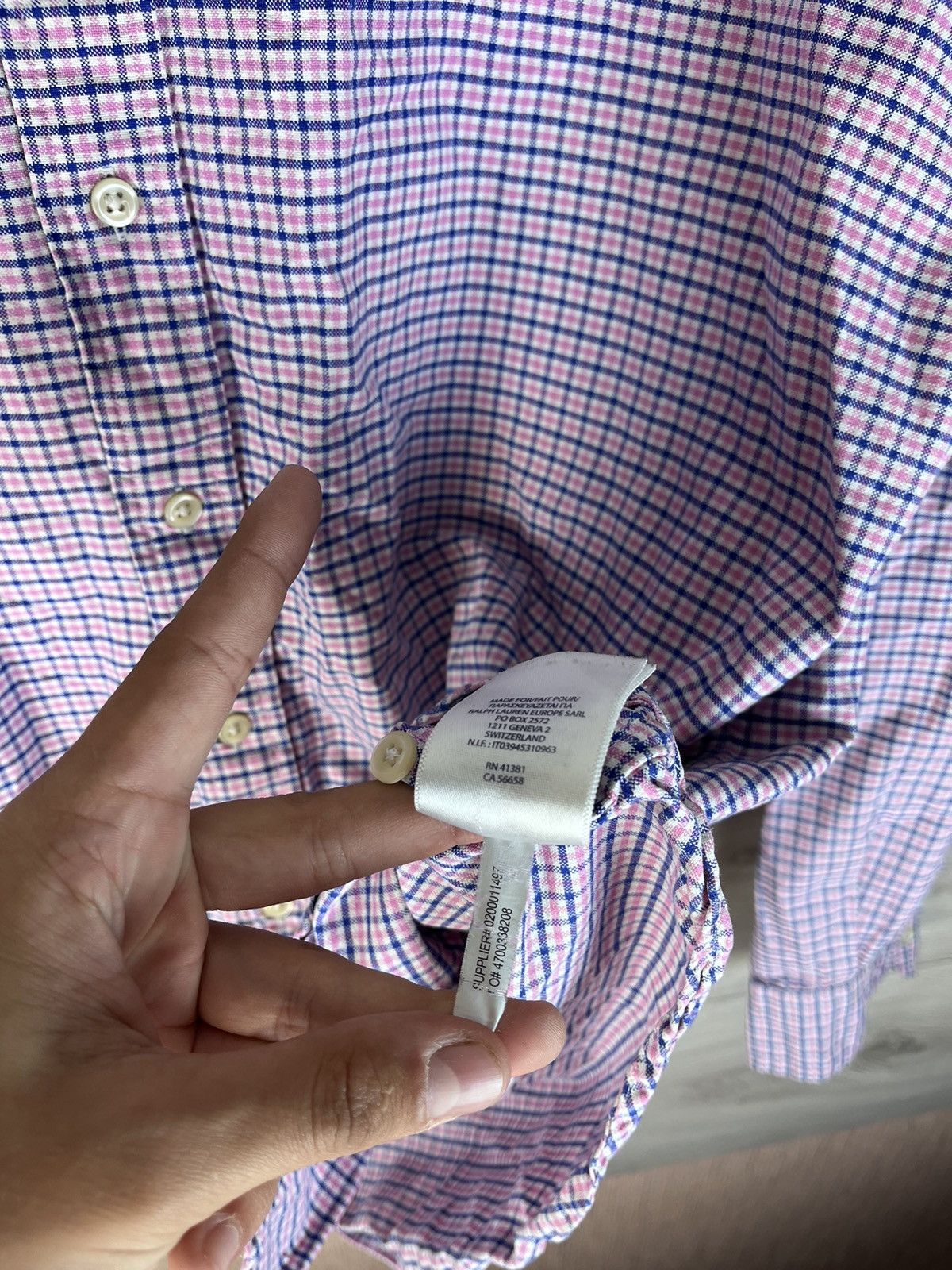 Polo Ralph Lauren Men's button-down shirt Polo Ralph Lauren size Xl cotton Size US XL / EU 56 / 4 - 9 Thumbnail