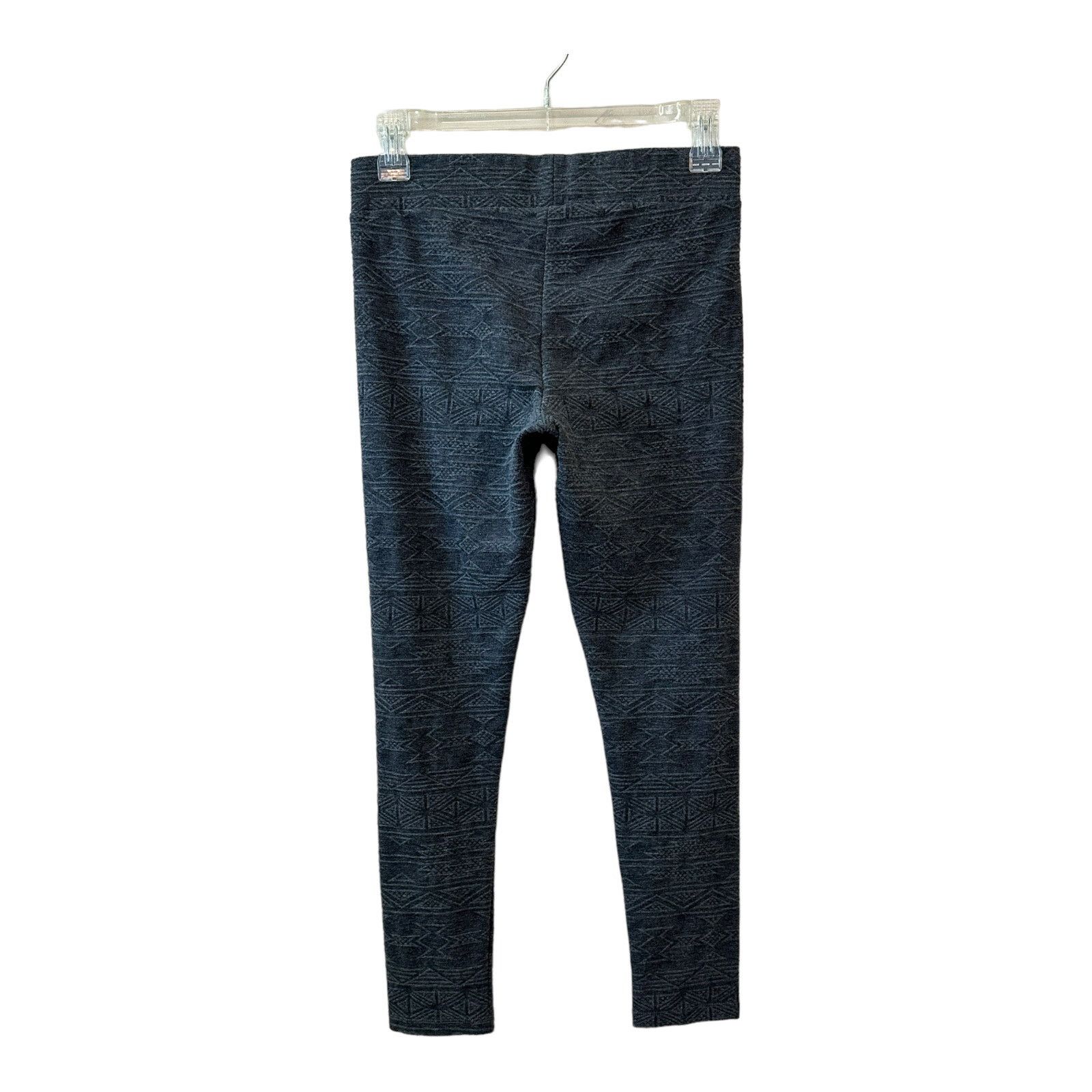 American Eagle Outfitters American Eagle gray textured high rise leggings size M Size 27" / US 4 / IT 40 - 2 Thumbnail