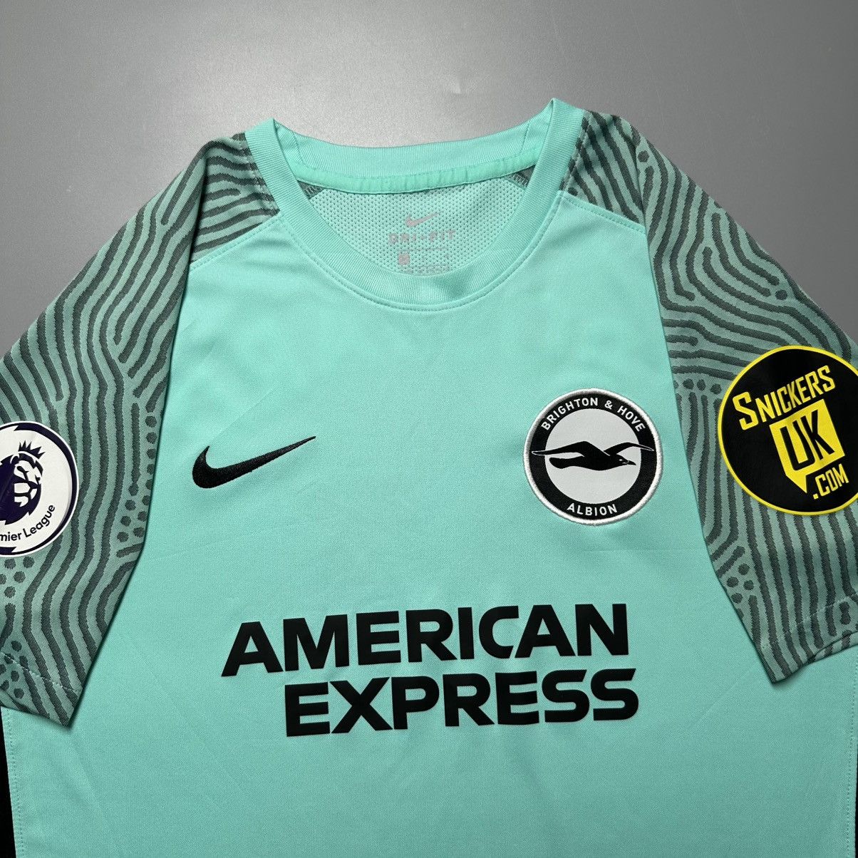 Nike BRIGHTON NIKE 2021/2022 FOOTBALL AWAY JERSEY #11 TROSSARD Size US L / EU 52-54 / 3 - 4 Thumbnail
