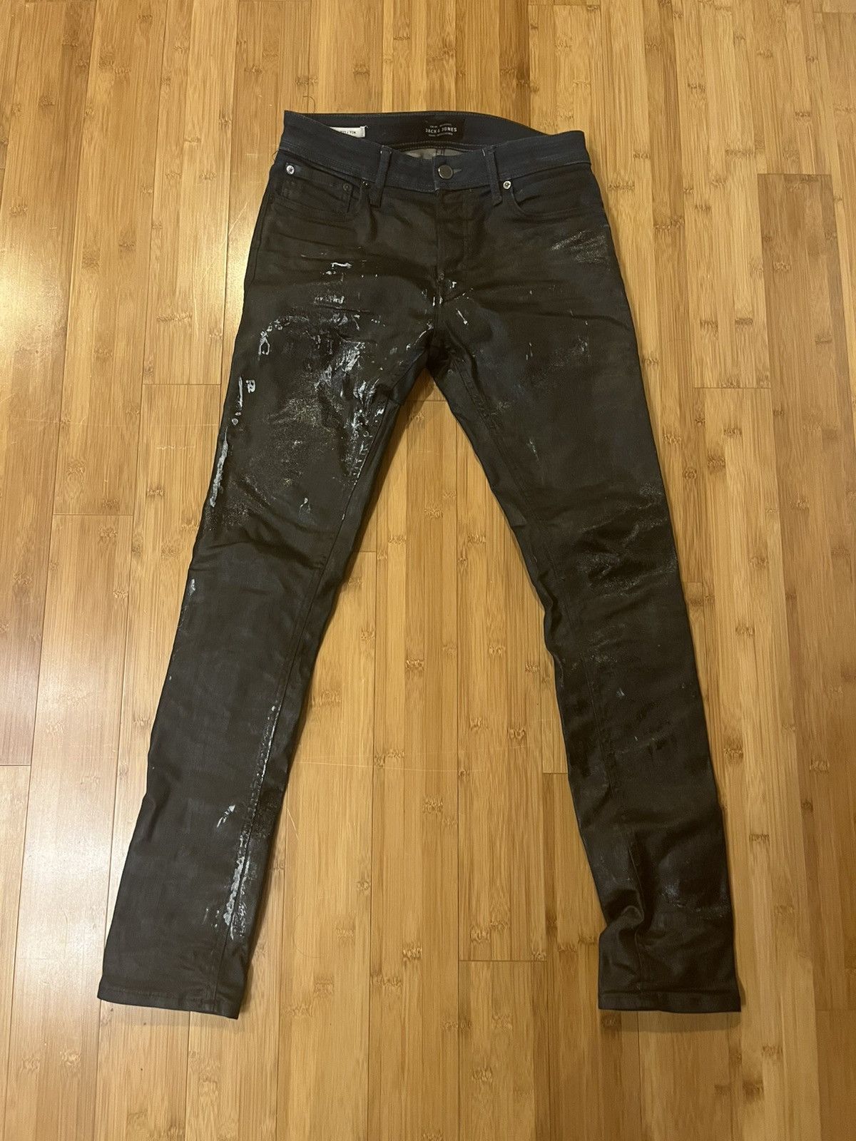 Jack & Jones Waxed Jeans Size US 28 / EU 44 - 1 Thumbnail