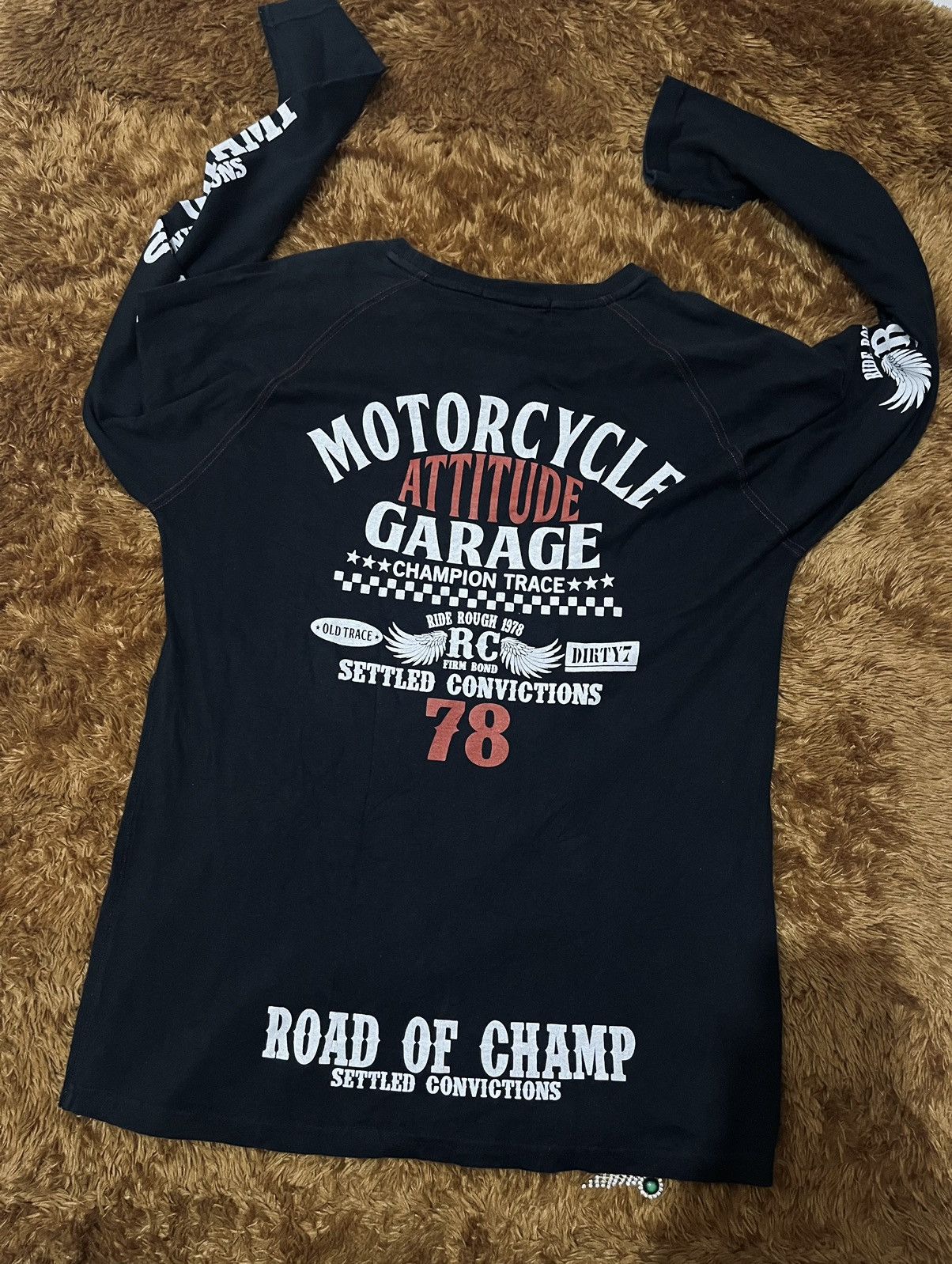Indian Motorcycle THRUXTON MOTORCYCLE ATTITUDE GARAGE 1978 BIKERS STYLE Size US XXL / EU 58 / 5 - 8 Thumbnail