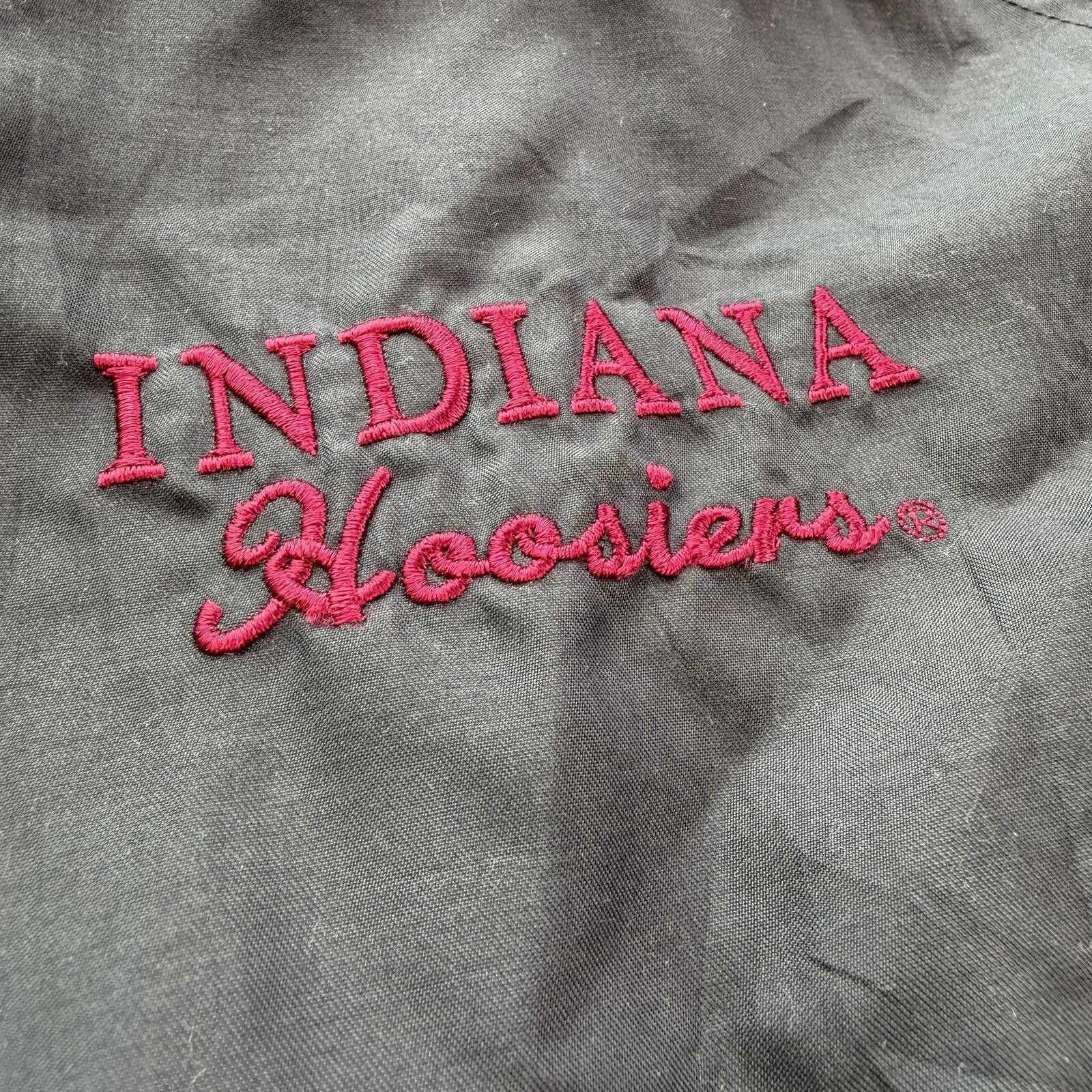 Other Vintage Indiana Hoosiers Windbreaker Jacket Black 90s Coat L Size US L / EU 52-54 / 3 - 3 Thumbnail