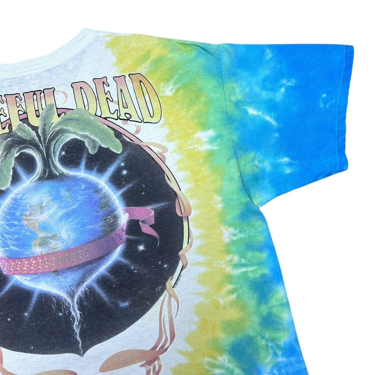 Liquid Blue Vintage 2000s Grateful Dead Liquid Blue Keep It Green TShirt Size US XL / EU 56 / 4 - 12 Thumbnail