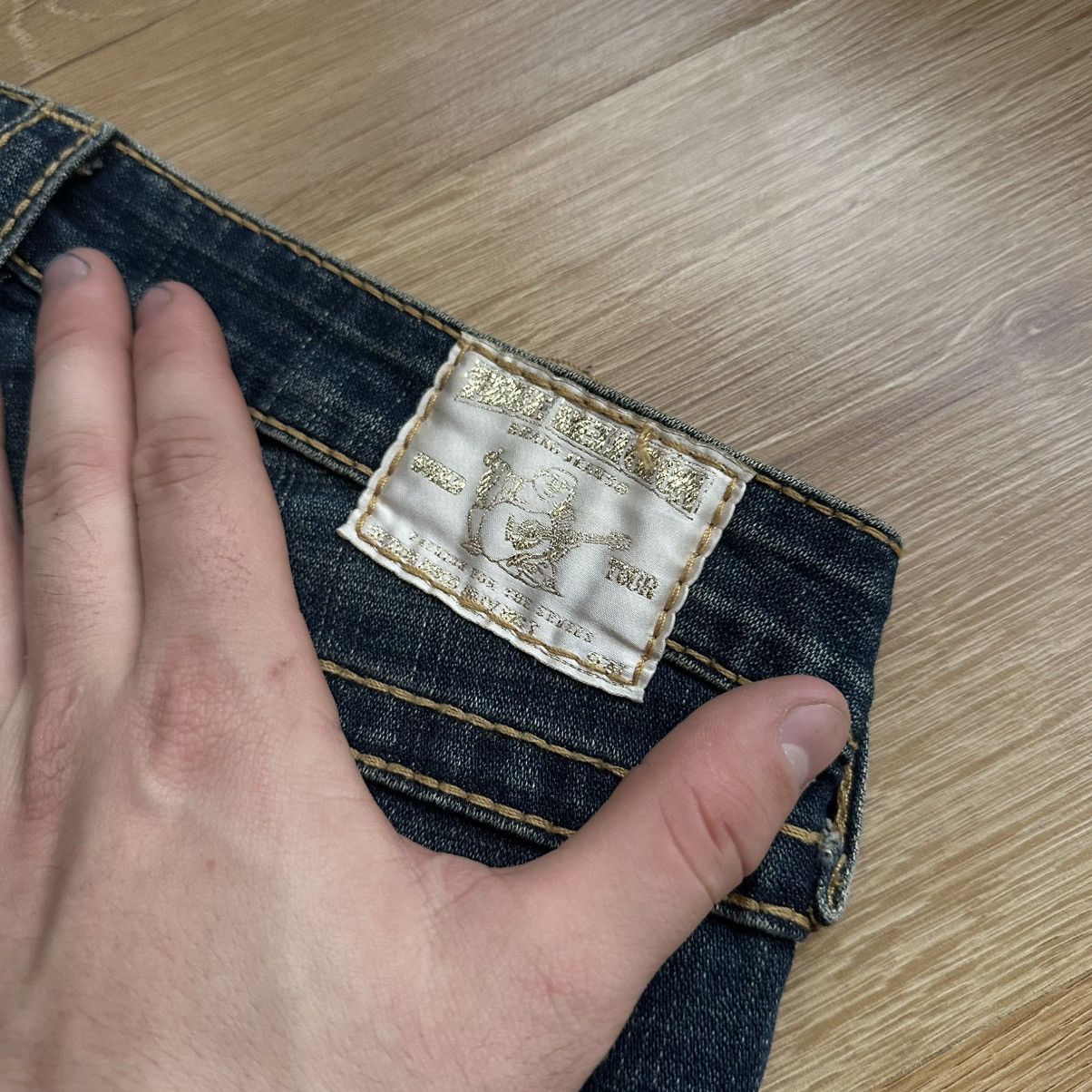 True Religion True Religion Swarowski Crystals Y2K Low Rise Skinny Jeans Size 27" / US 4 / IT 40 - 6 Thumbnail