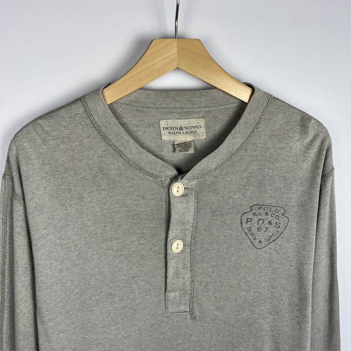 Denim & Supply Ralph Lauren Vintage Denim & Supply Ralph Lauren Long Sleeve T-Shirt Sz M Size US M / EU 48-50 / 2 - 2 Thumbnail