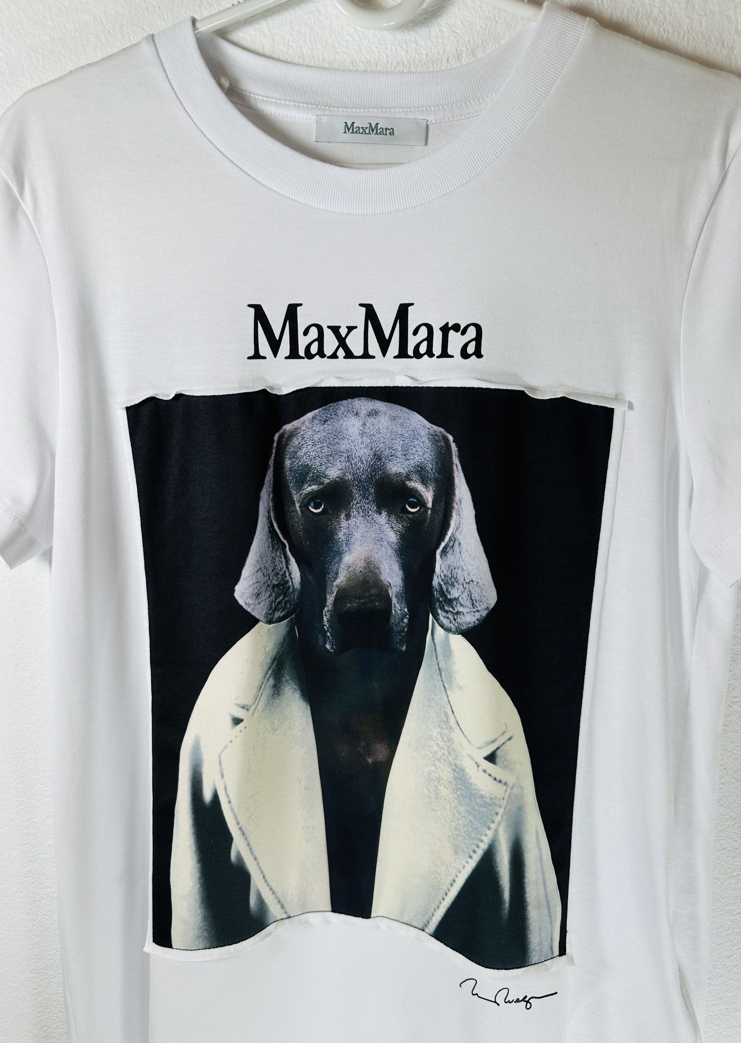 Max Mara Dog T-shirt Size M / US 6-8 / IT 42-44 - 2 Thumbnail