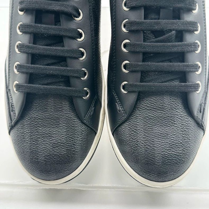 Fendi Fendi Black Printed LaceUp Sneakers Size 39.5 Size US 8.5 / EU 41-42 - 8 Thumbnail