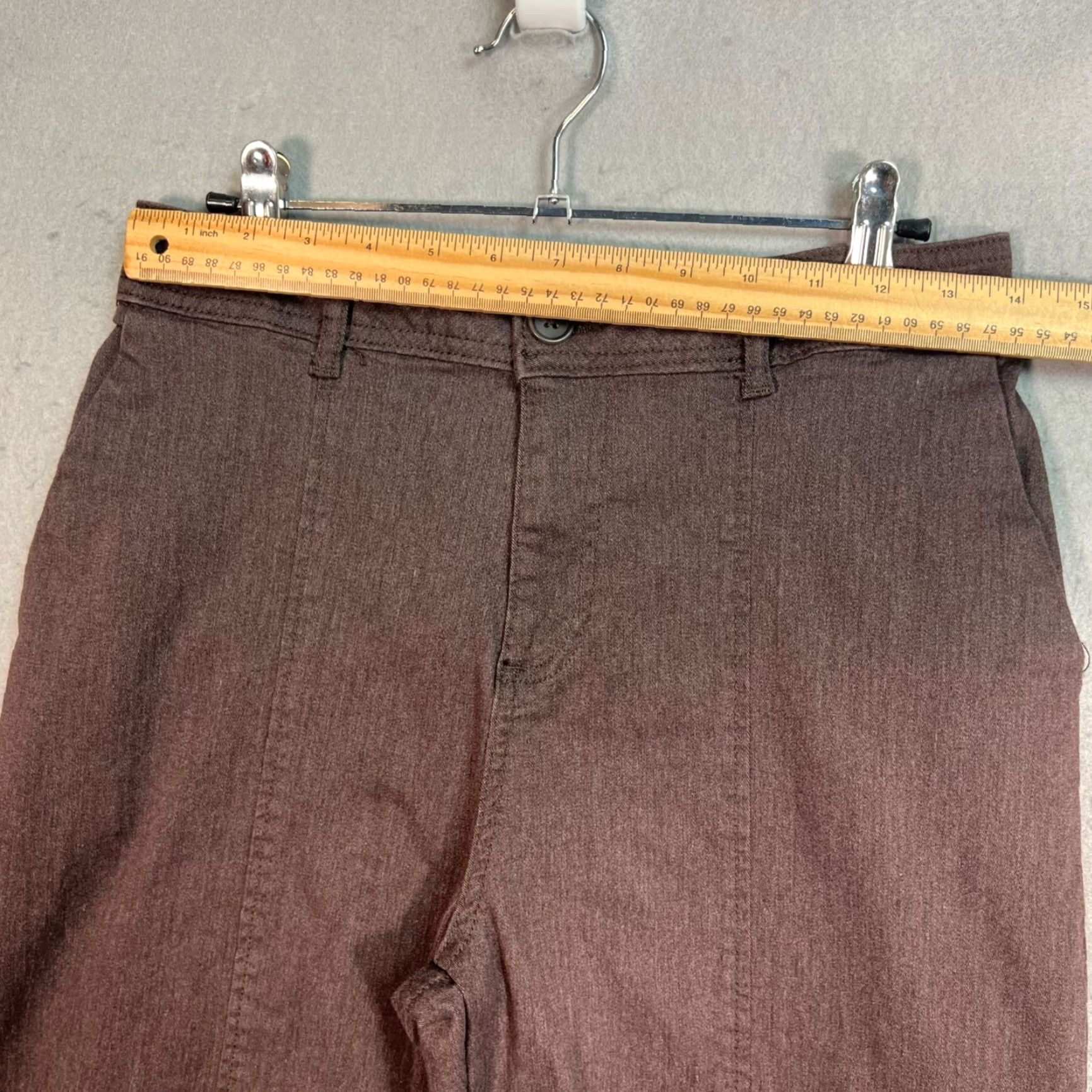 Vintage VINTAGE Bagatelle Collection Womens Brown Wide-Leg Pants Pants 6 Womens Brown Wide-Leg Bagatelle Collection 6 Dress Pants Womens Brown Wide-Leg Size 28" / US 6 / IT 42 - 5 Thumbnail