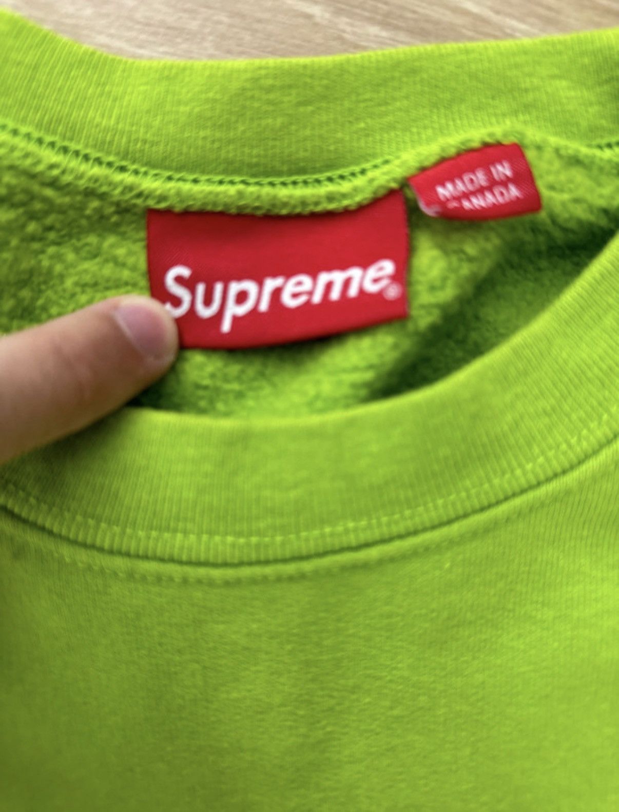 Supreme Supreme cutout box logo crewneck Size US M / EU 48-50 / 2 - 3 Thumbnail