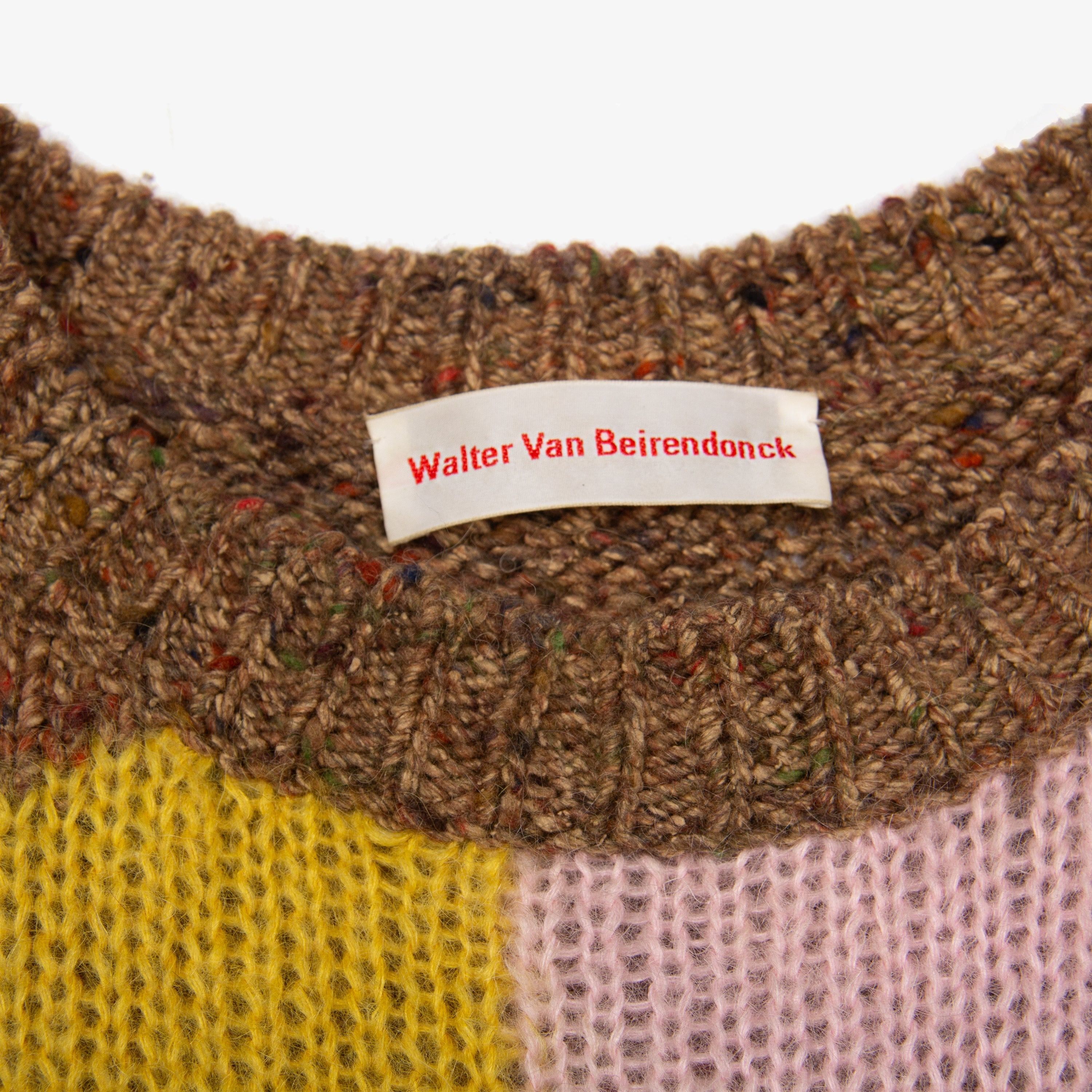 Walter Van Beirendonck WALTER VAN BEIRENDONCK KNIT FACE SWEATER Size US XL / EU 56 / 4 - 4 Thumbnail