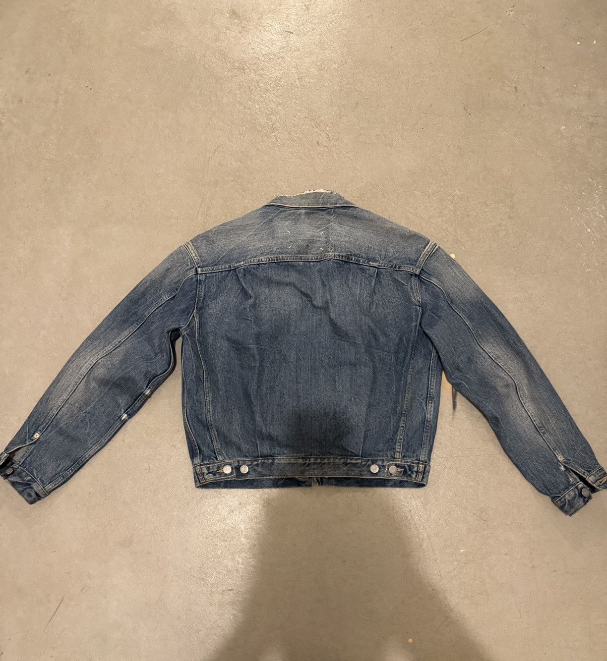 Maison Margiela Maison Margiela Distressed Trucker Size US S / EU 44-46 / 1 - 2 Thumbnail