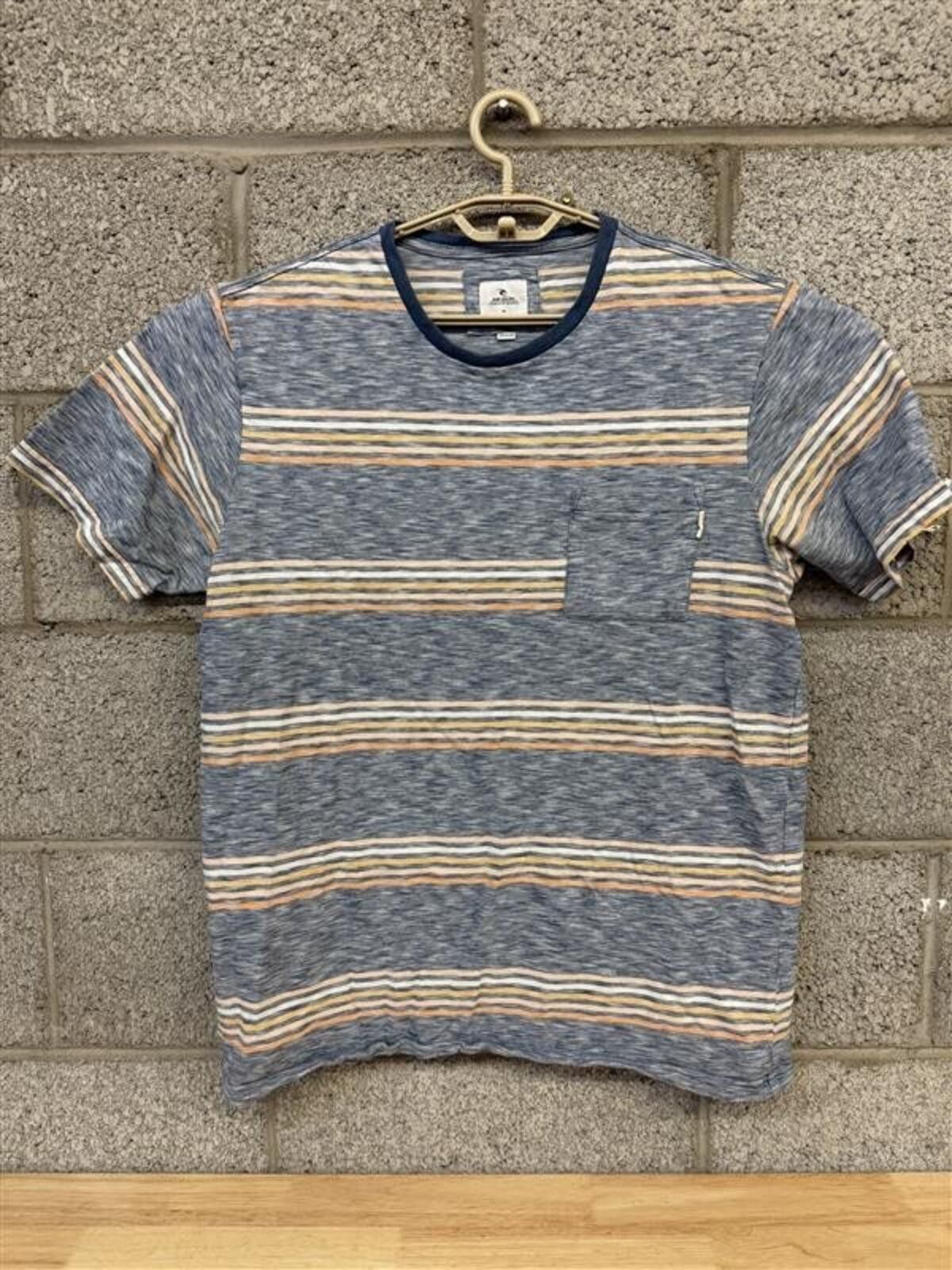 Rip Curl Rip Curl XL Striped Short Sleeve T-Shirt Size US XL / EU 56 / 4 - 1 Thumbnail