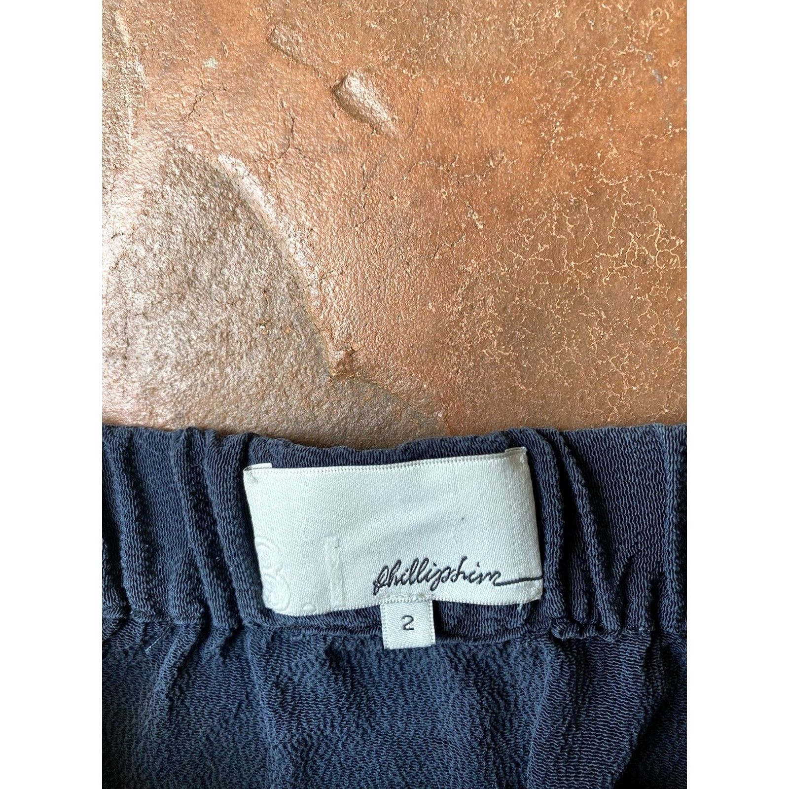 3.1 Phillip Lim 3.1 Phillip Lim Silk Mini Skirt Womens 2 Navy Blue Pockets Skirt Short Fall Summer Spring Winter Womens Size 26" / US 2 / IT 38 - 2 Thumbnail