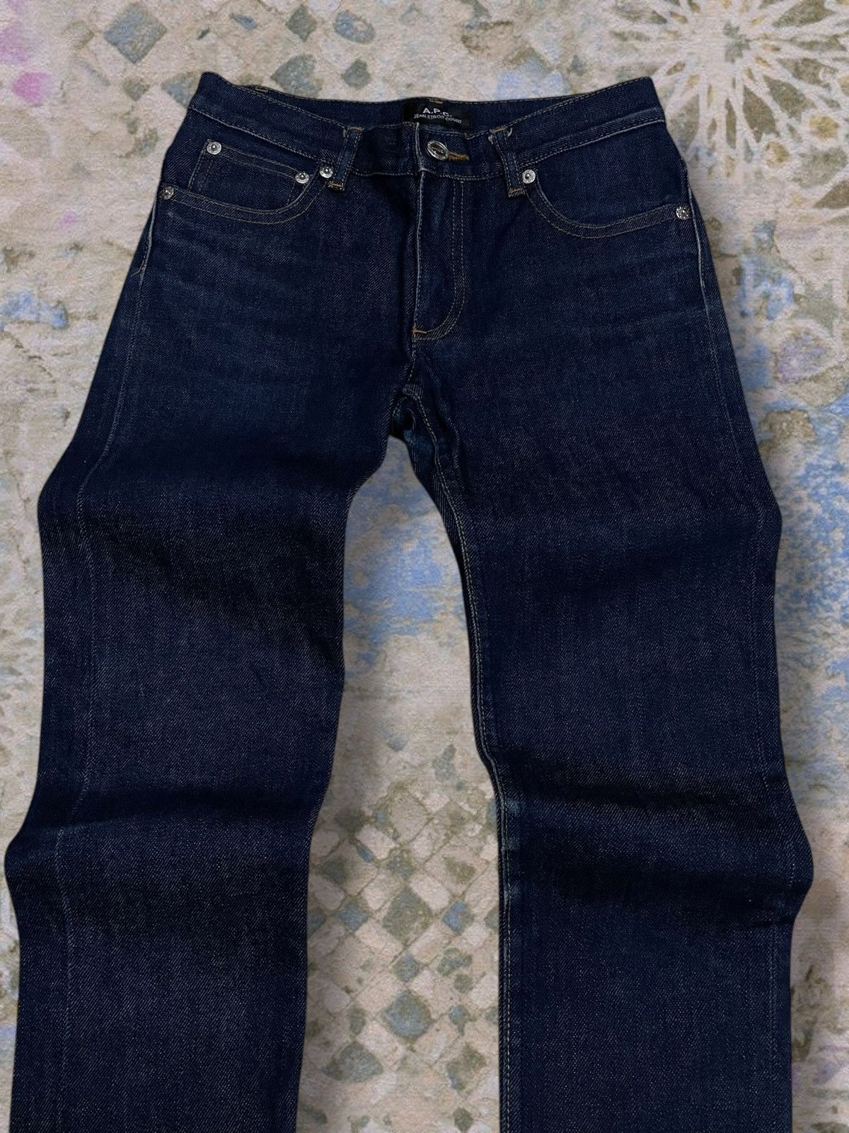 A.P.C. × Designer × Vintage Vintage Original Designer A.P.C Jean Etroit Court Skinny Size 25" / US 0 / IT 36 - 4 Thumbnail