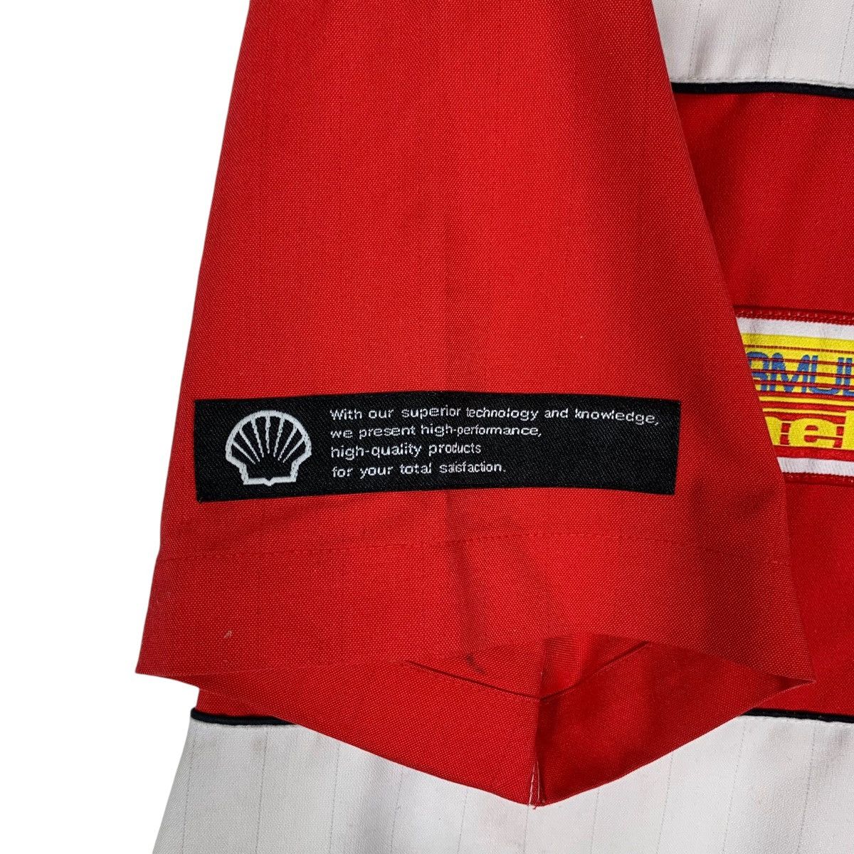 Formula 1 Vintage SHELL Work Shirt #1319-C59 Size US M / EU 48-50 / 2 - 16 Thumbnail