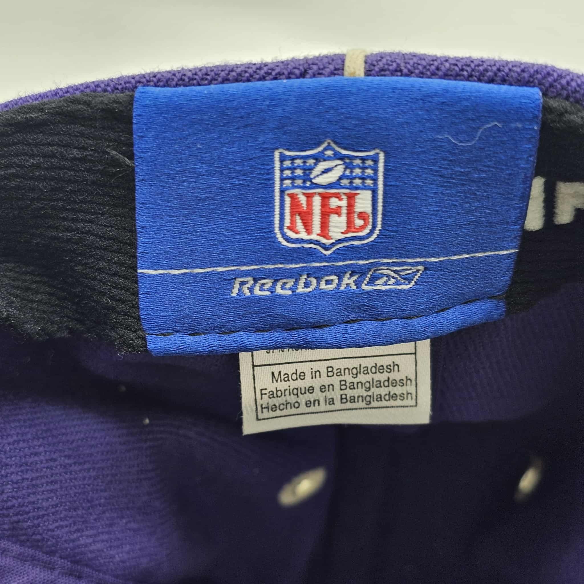 NFL Minnesota Vikings Vintage Y2K Reebok Stretch Hat Size ONE SIZE - 6 Thumbnail