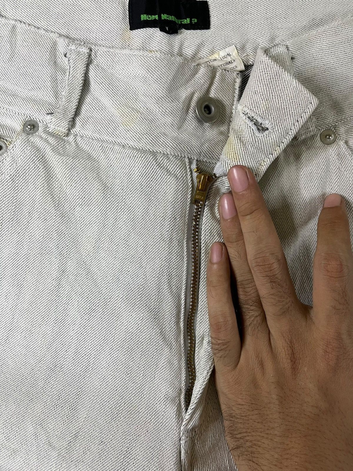Japanese Brand SALES🔥Vintage Japanese Brand Distressed Ripped Baggy Jeans Size US 34 / EU 50 - 3 Thumbnail