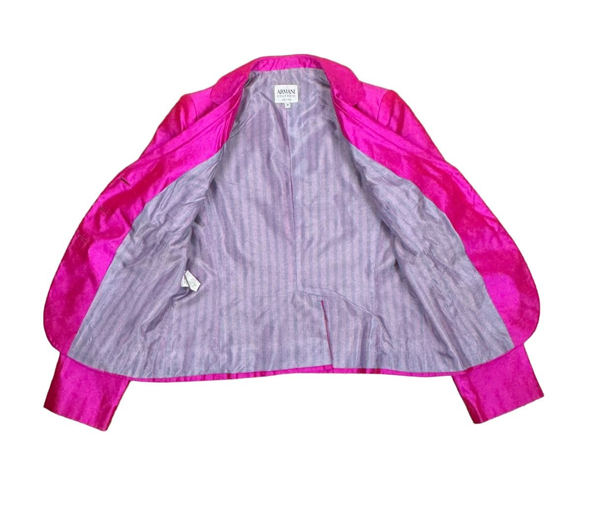 Armani Collezioni Armani Collezioni Silk Pink Blazer size IT46 Size L / US 10 / IT 46 - 13 Thumbnail