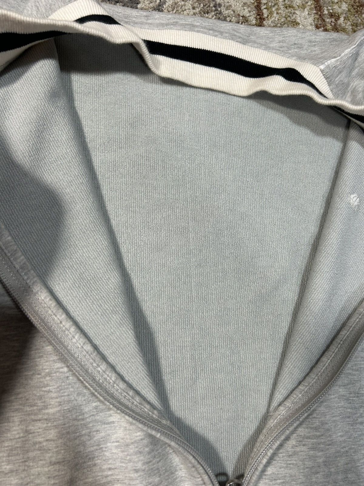 Lauren Ralph Lauren Lauren Ralph Lauren Grey Zip Track Jacket Size L / US 10 / IT 46 - 6 Thumbnail