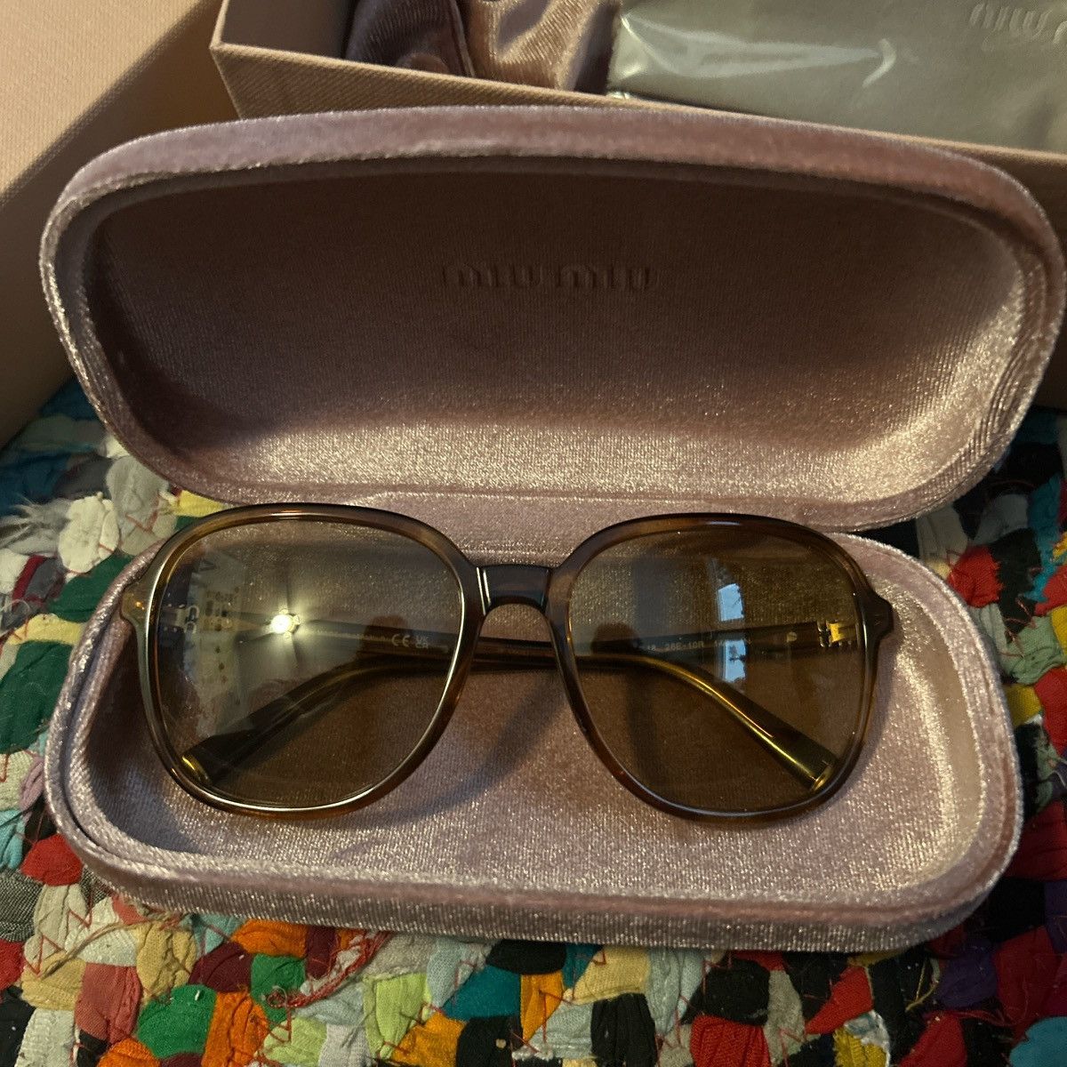 Miu Miu Miu Miu MU B01S Sunglasses Size ONE SIZE - 3 Thumbnail