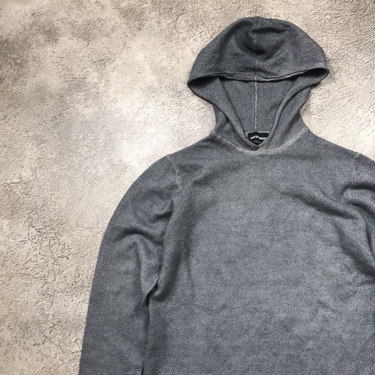 Vintage Vintage 90s Faded Hoodie Streetwear Grunge Skate Small Boxy Size S / US 4 / IT 40 - 2 Thumbnail