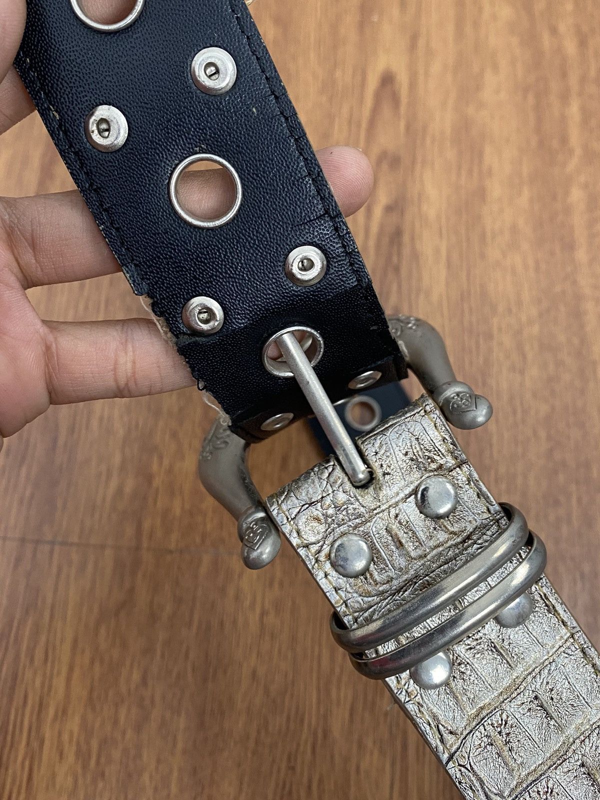 Japanese Brand × Vintage Ringer silver belt Size ONE SIZE - 5 Thumbnail