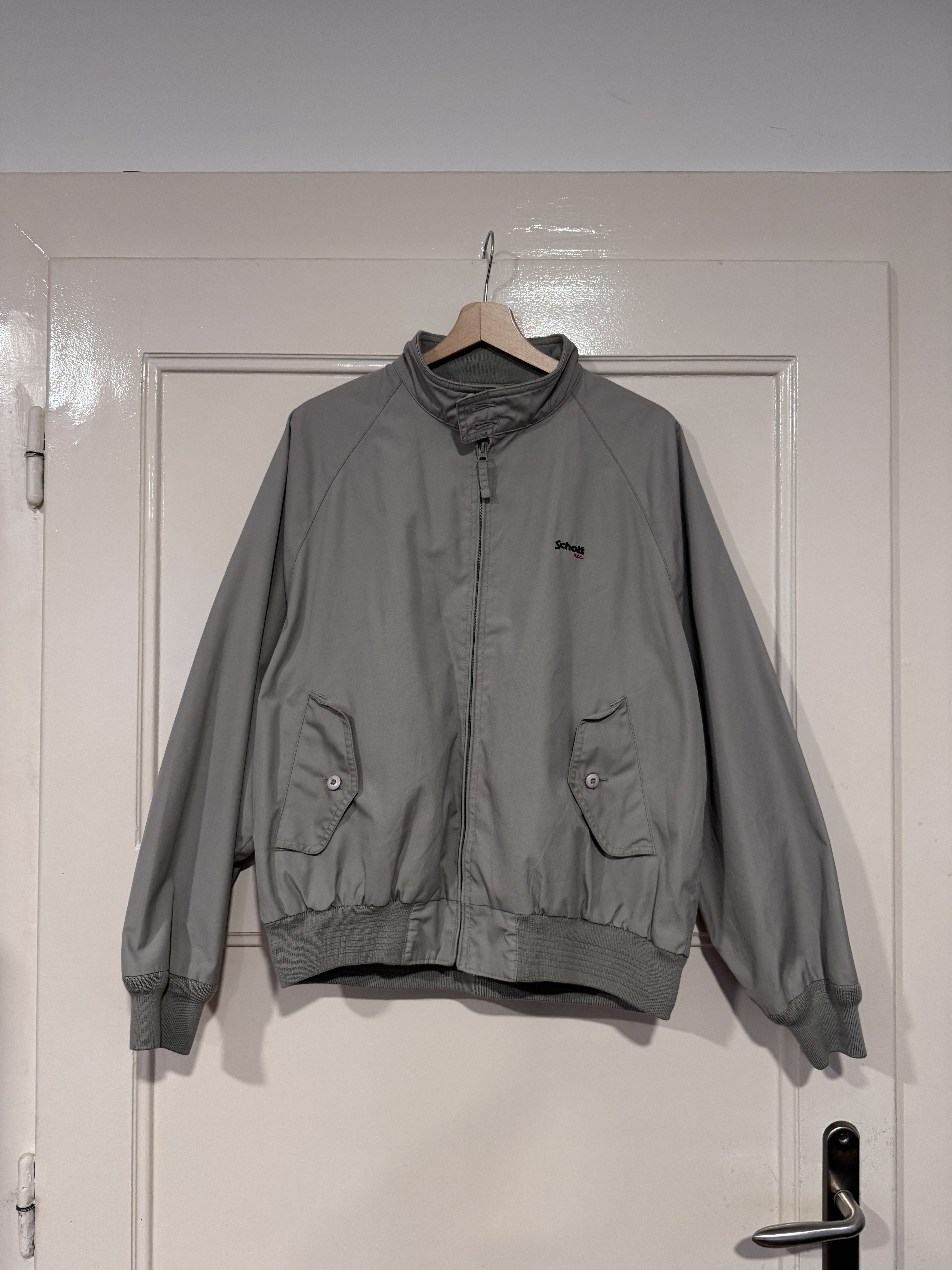 Schott Schott NYC bomber jacket grey M Size US M / EU 48-50 / 2 - 1 Preview