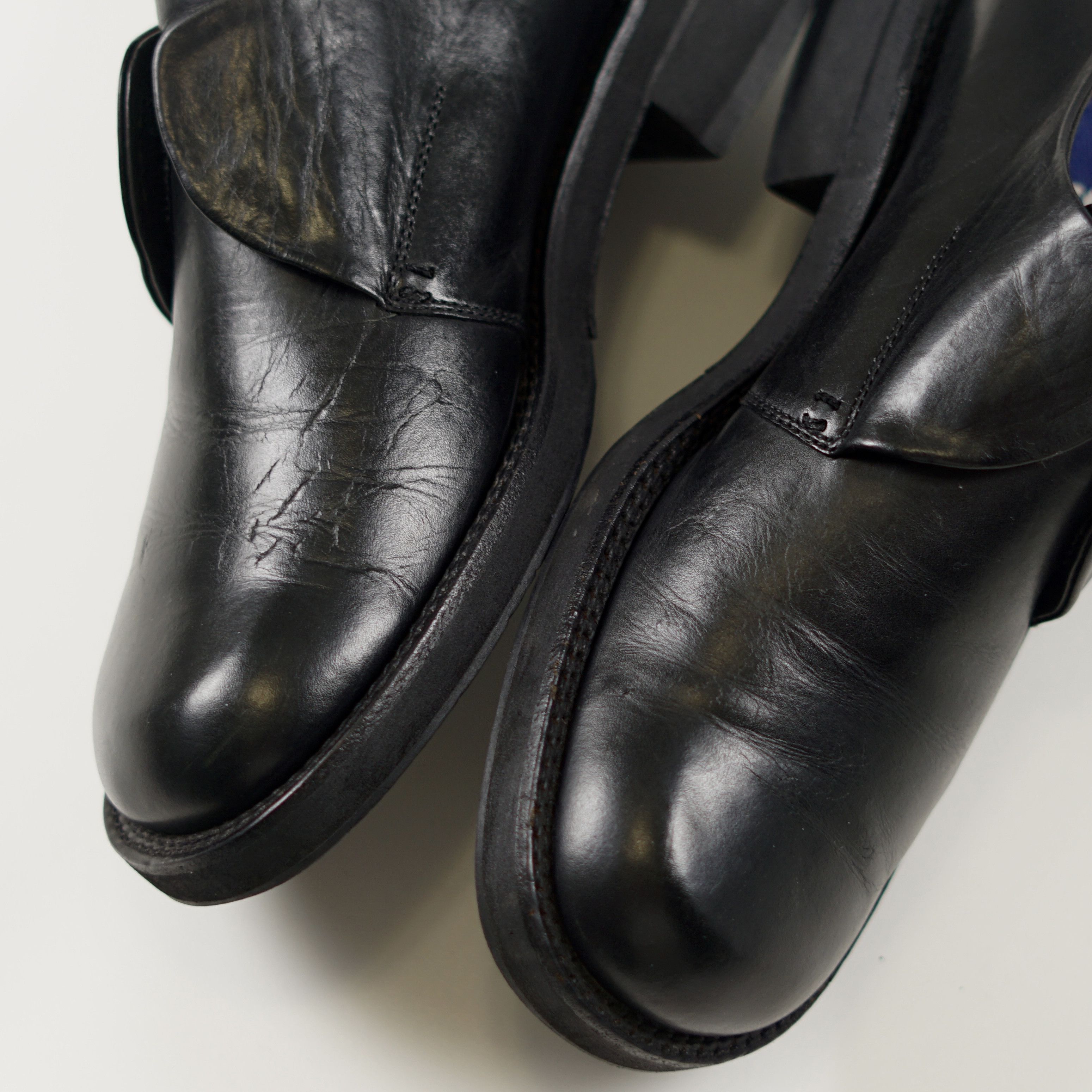 Kansai Yamamoto Kansai Yamamoto vintage fold-over leather shoes Size US 6.5 / EU 39-40 - 12 Thumbnail
