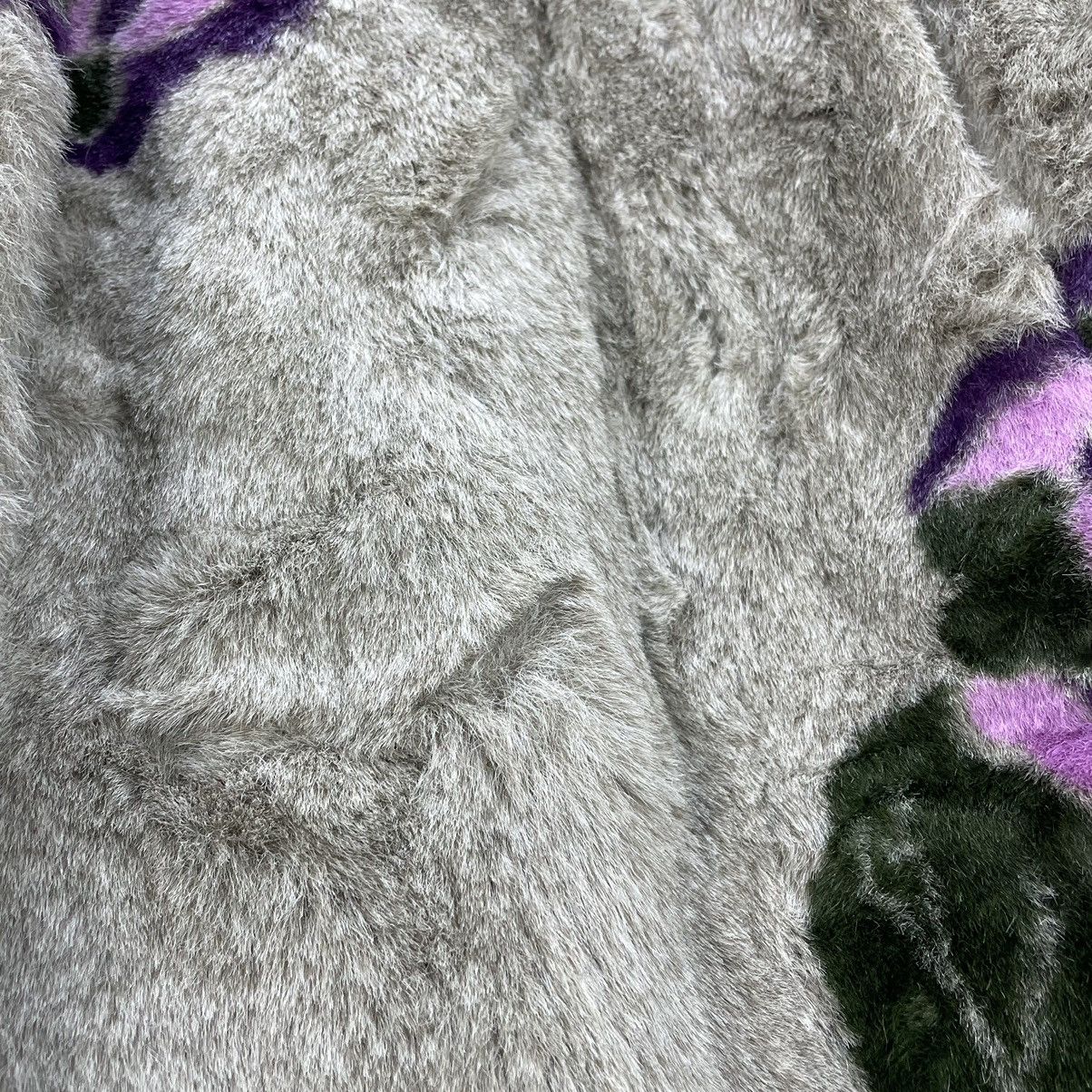 Other Anna Cristina FullPrint Mohair Long Coat Jacket Size M / US 6-8 / IT 42-44 - 4 Thumbnail